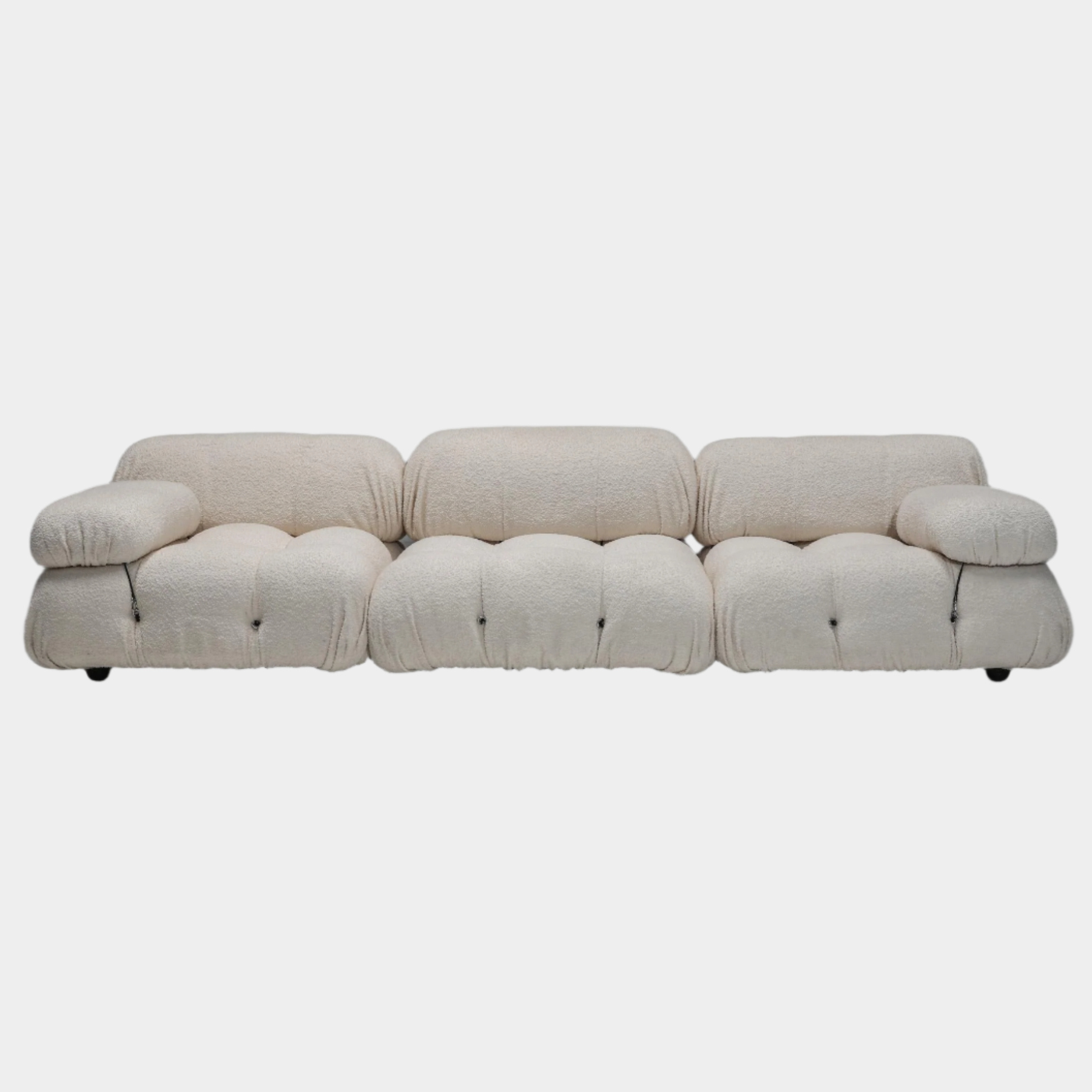 Mario Bellini Three-Seater Boucle Sofa