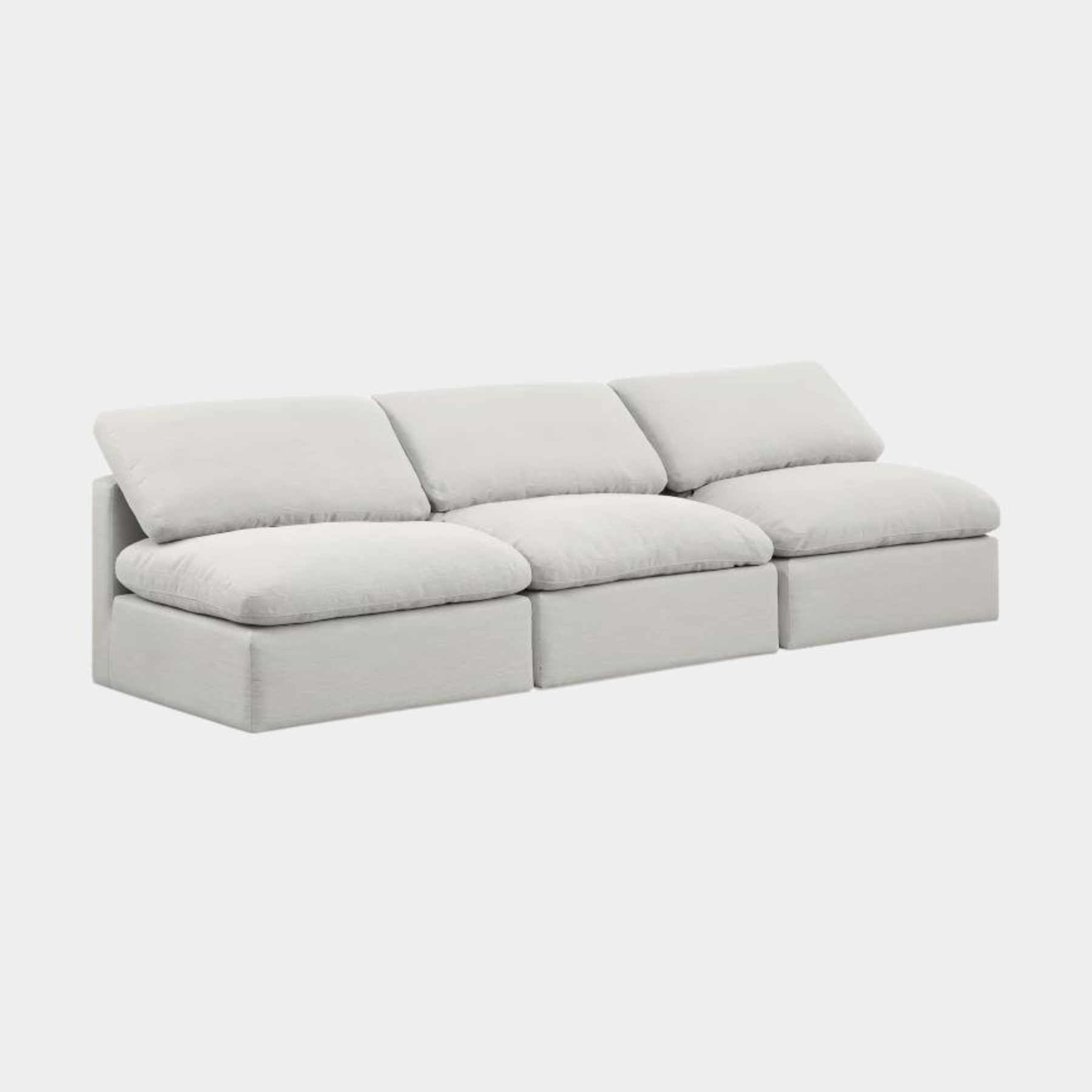 Indulge Linen Textured Fabric Sofa