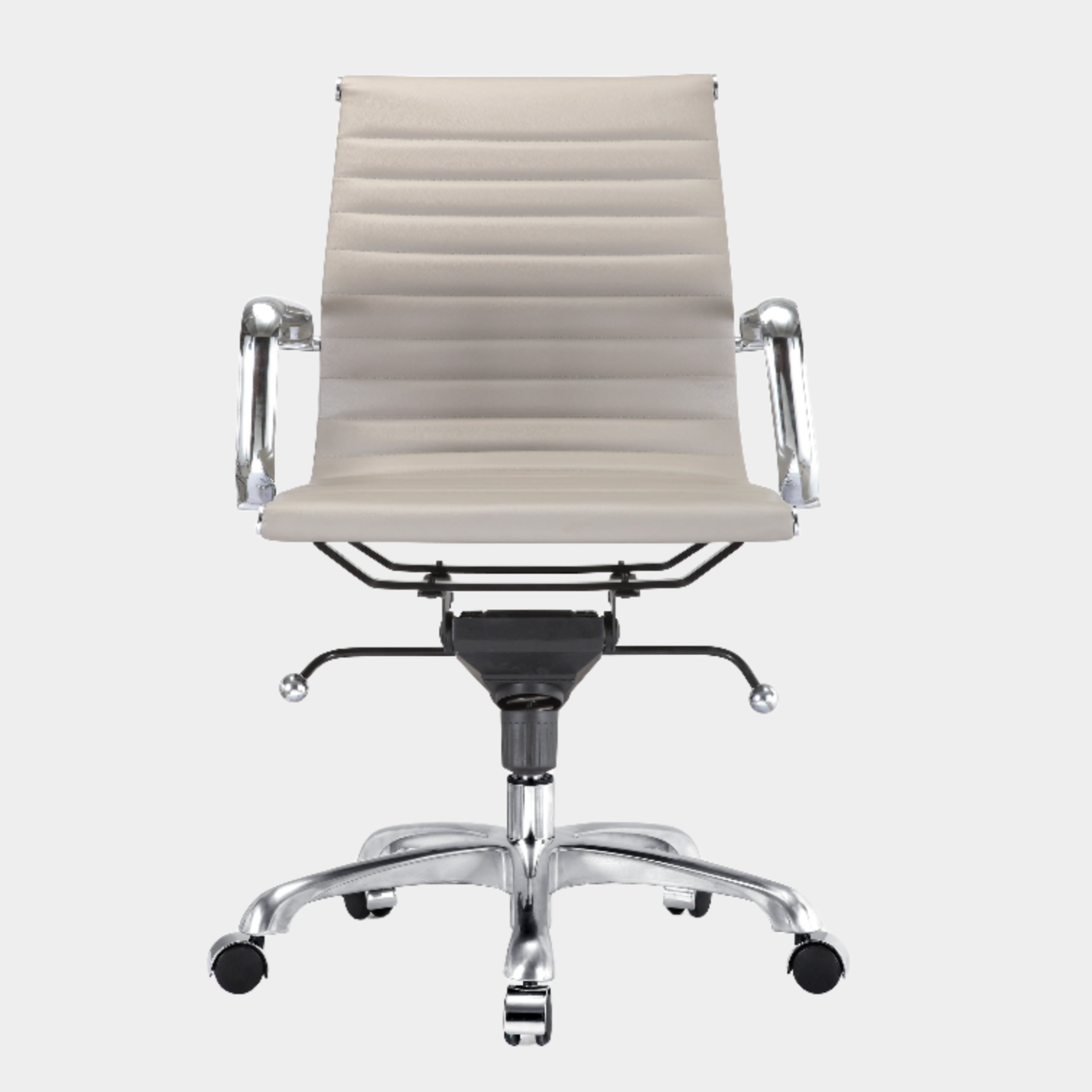 Eames Aluminum Group Management Chair - Low Back