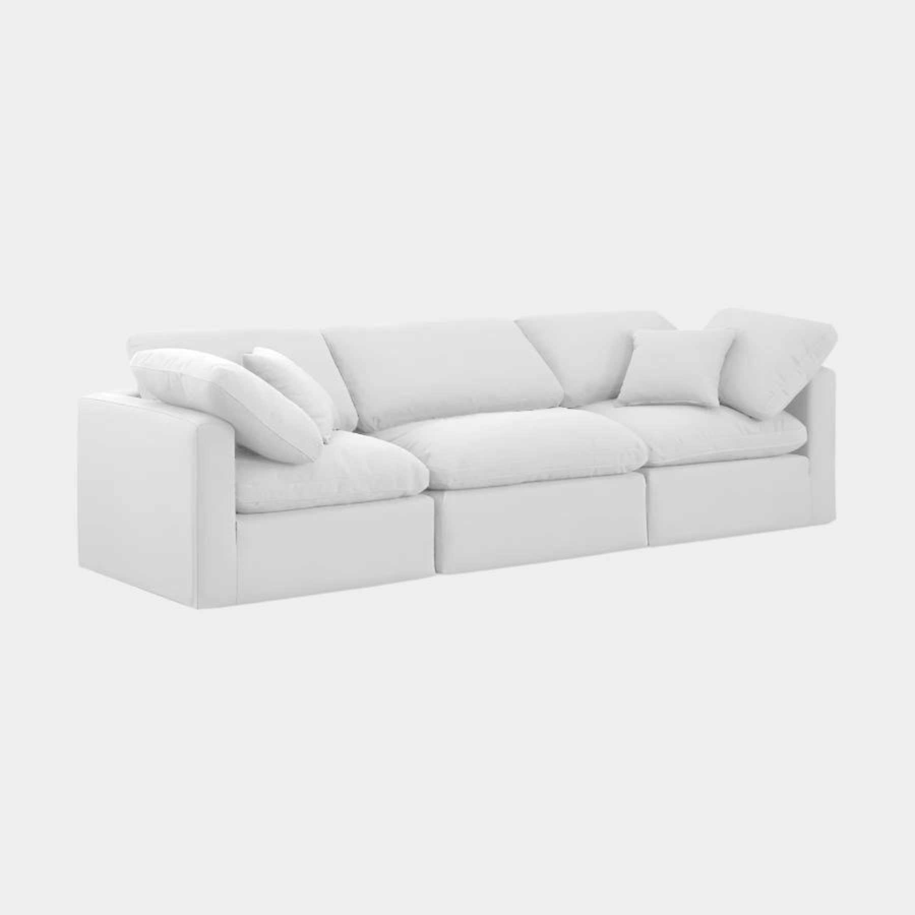 Indulge Linen Textured Fabric Sofa