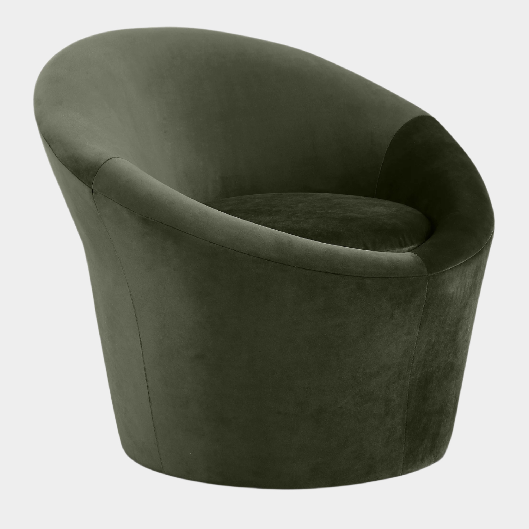 Tristan Velvet Upholstered Accent Chair