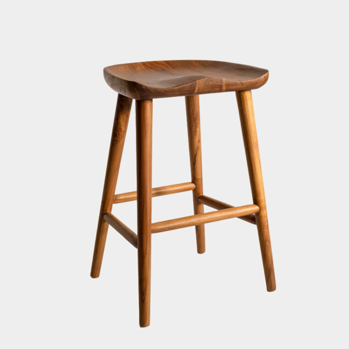 Teakwood Bar Stool