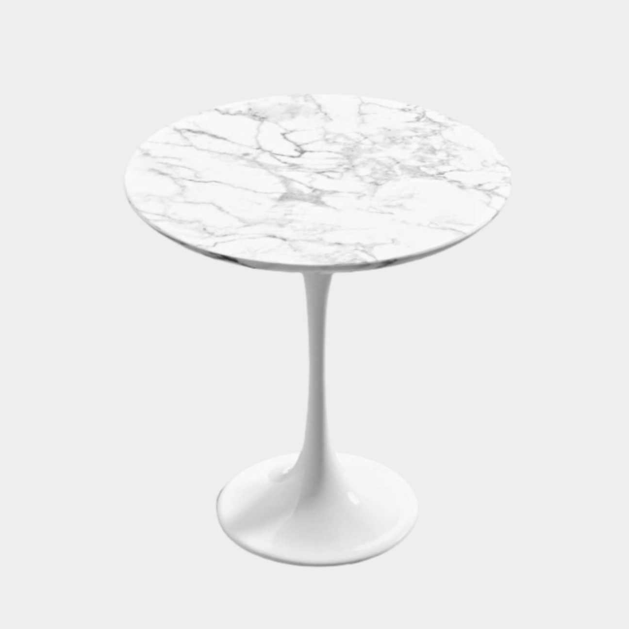 Table d'appoint Saarinen - Plateau en marbre