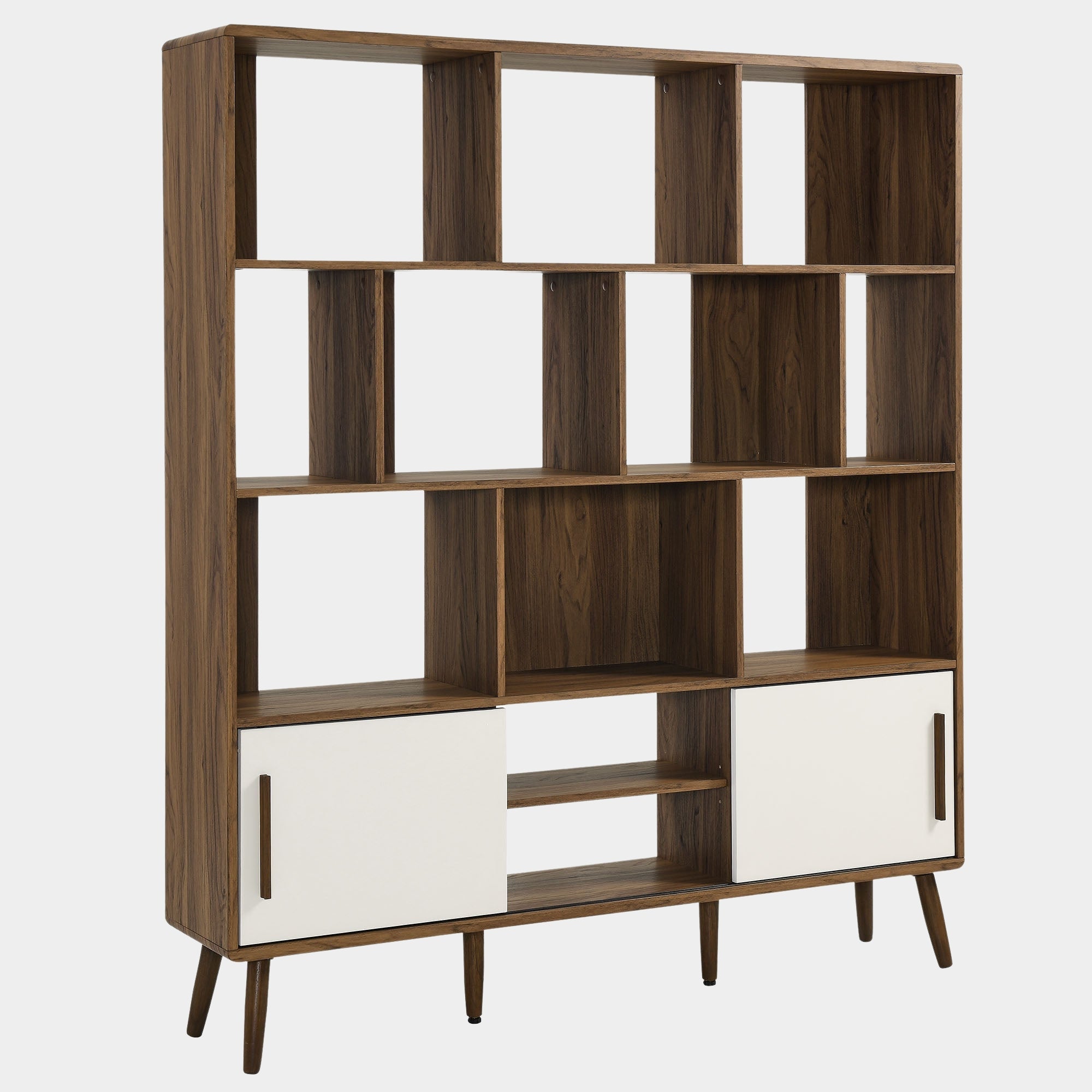 Transmit 59" Bookcase with Sliding Doors