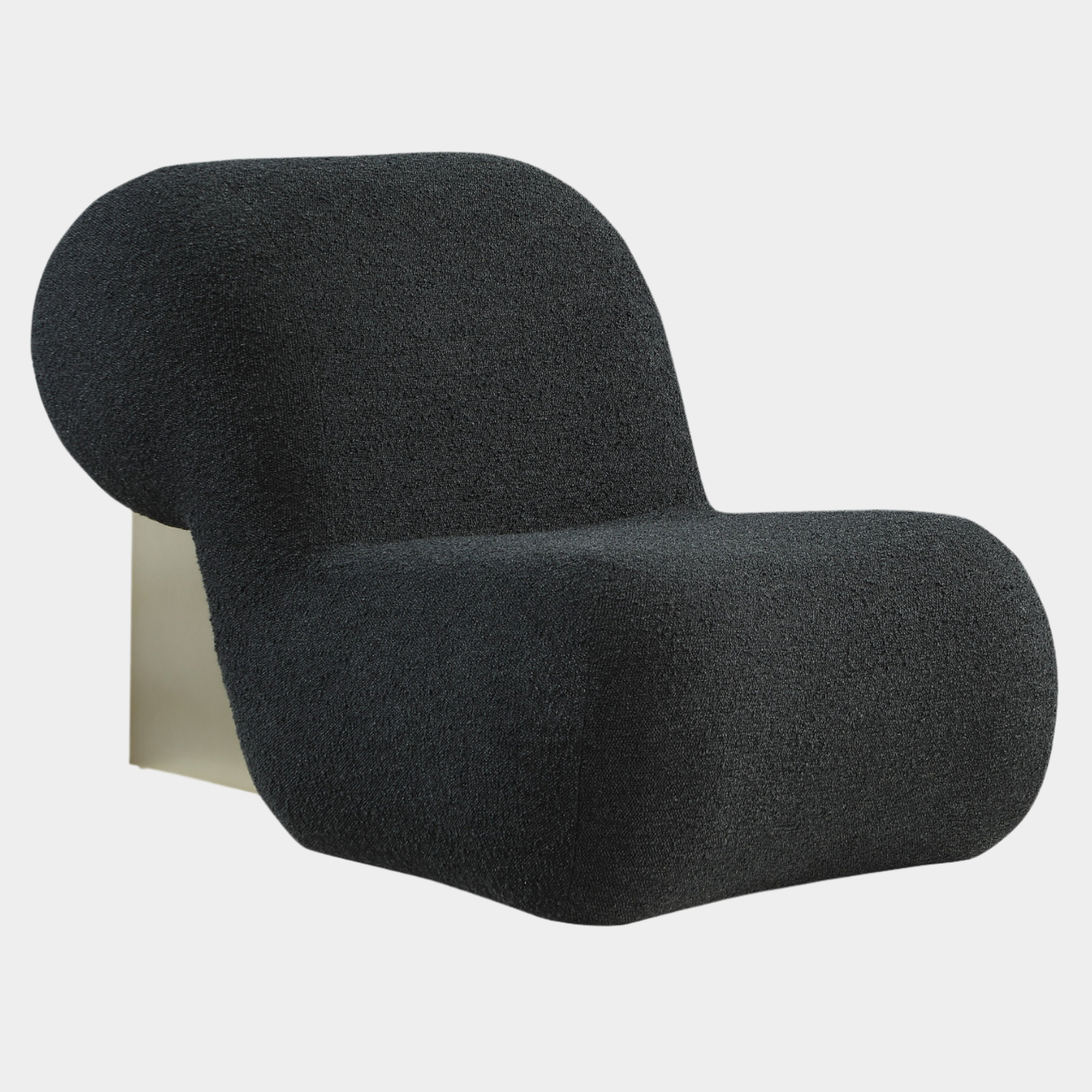 Fauteuil d'appoint rembourré en chenille Vivi 