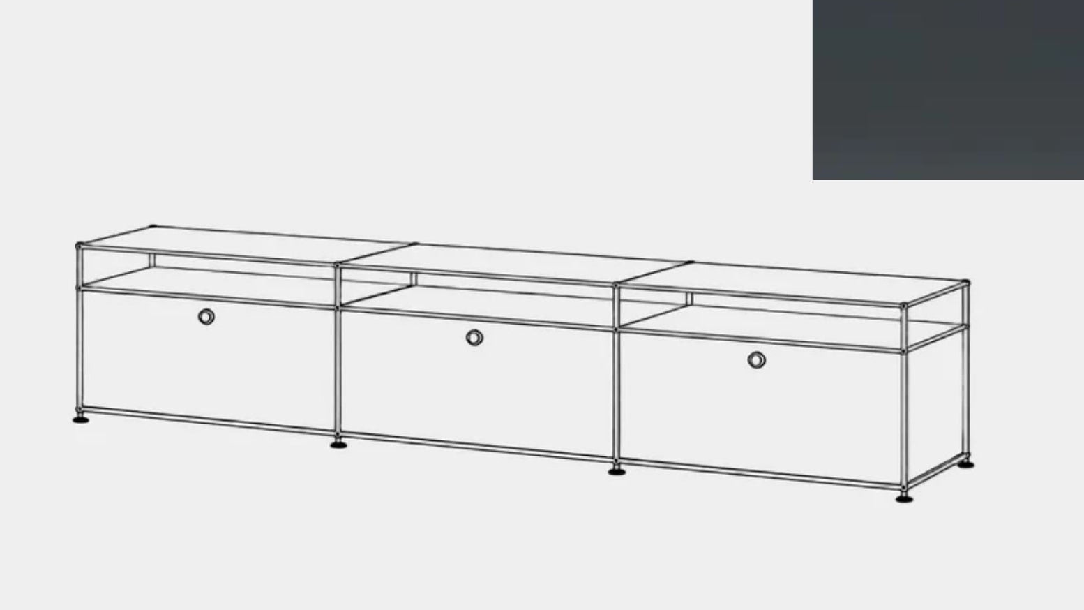 USM Haller Media Console High Configuration