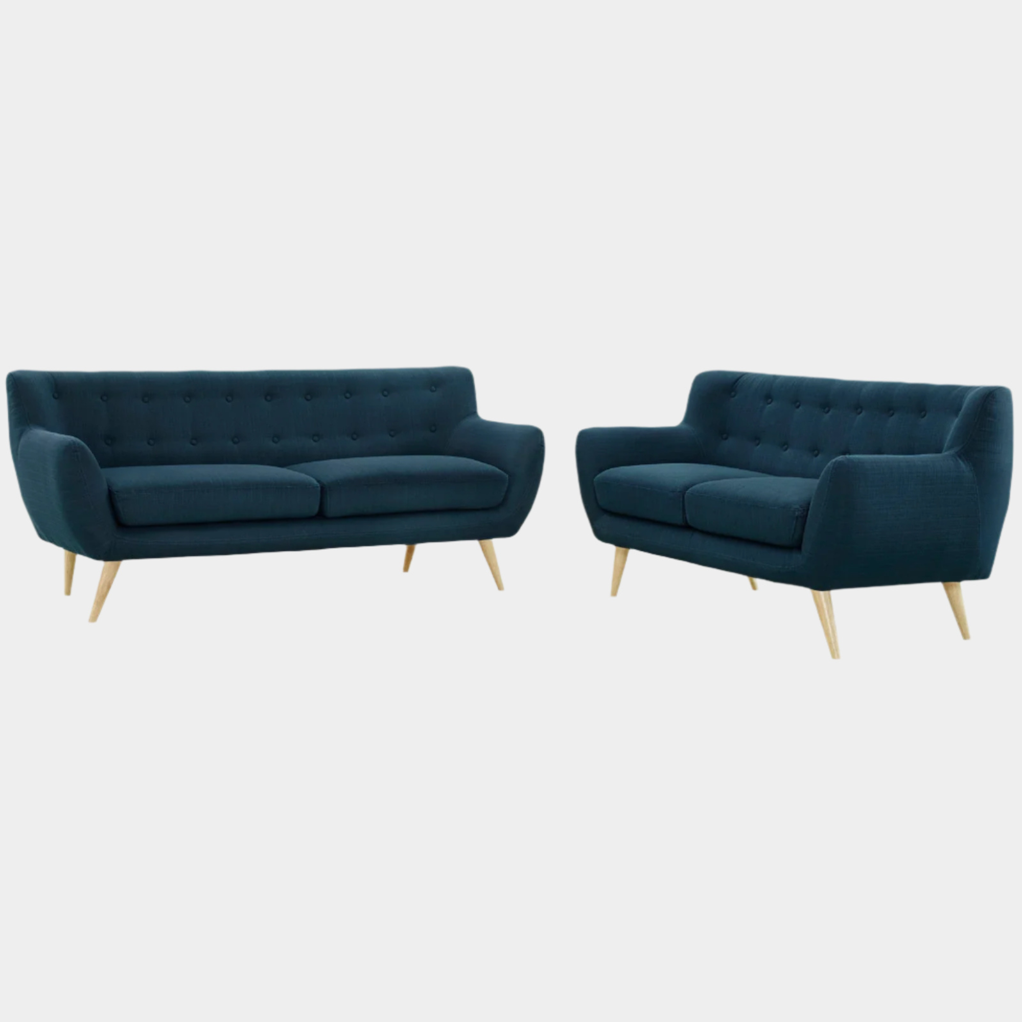 Chaise sans accoudoirs rembourrée en duvet Commix