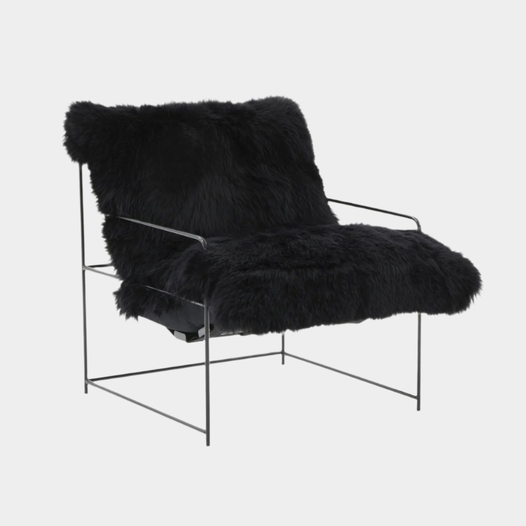 Kimi Genuine Sheepskin Chair