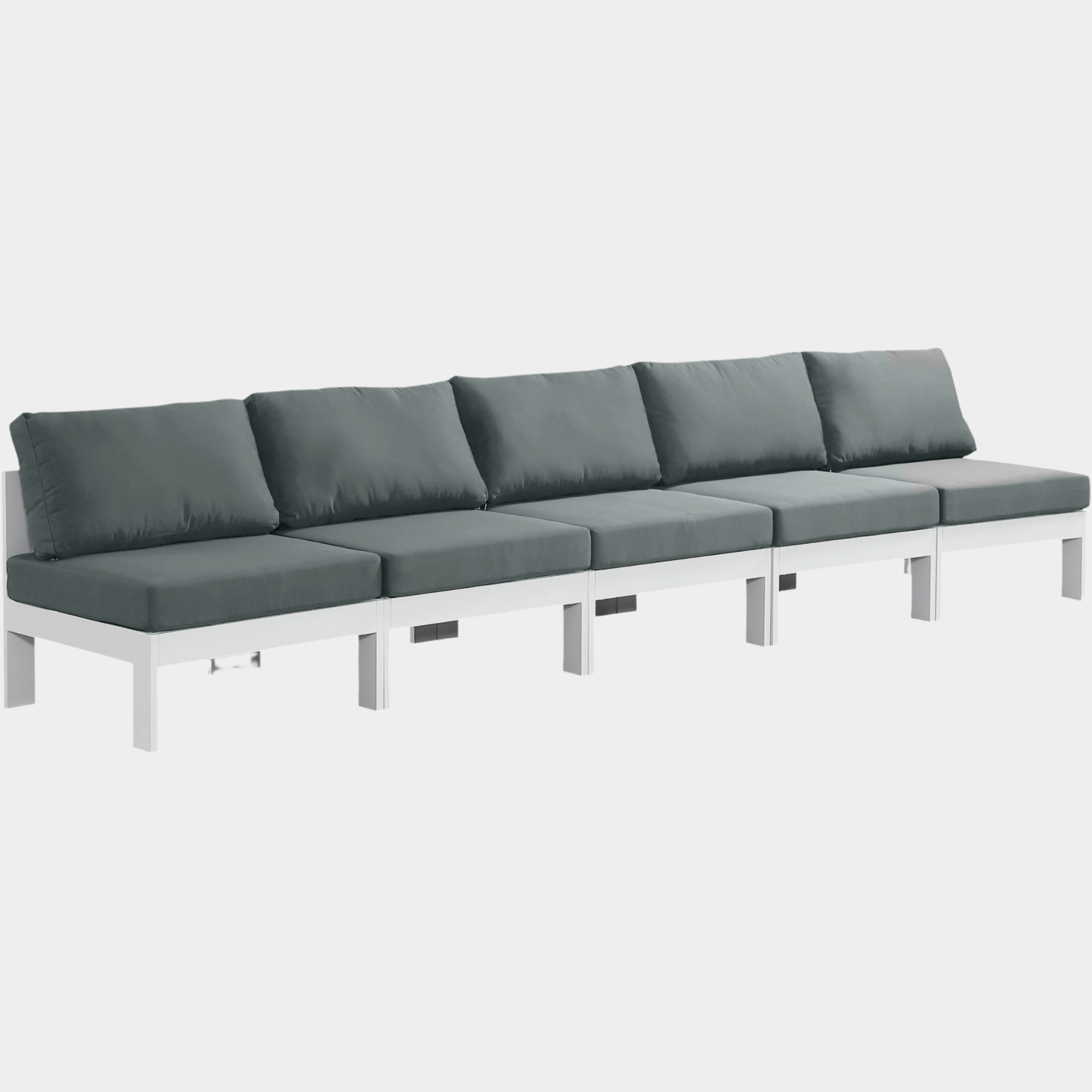 Chaise longue en tissu Orian Teddy