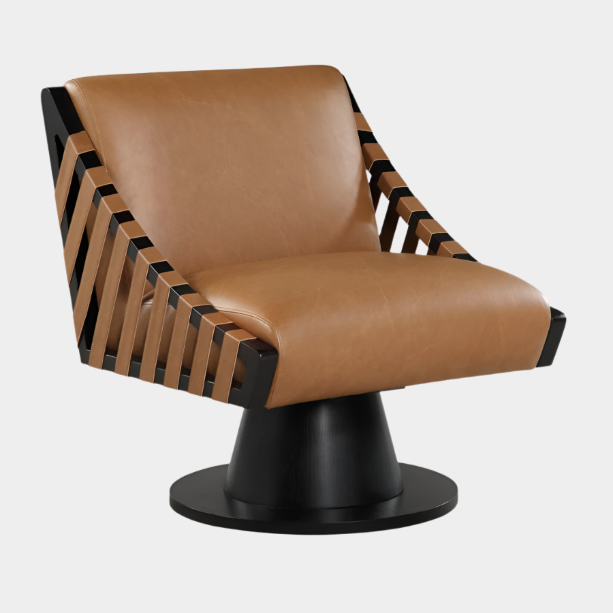 Fauteuil d'appoint rembourré en chenille Vivi 