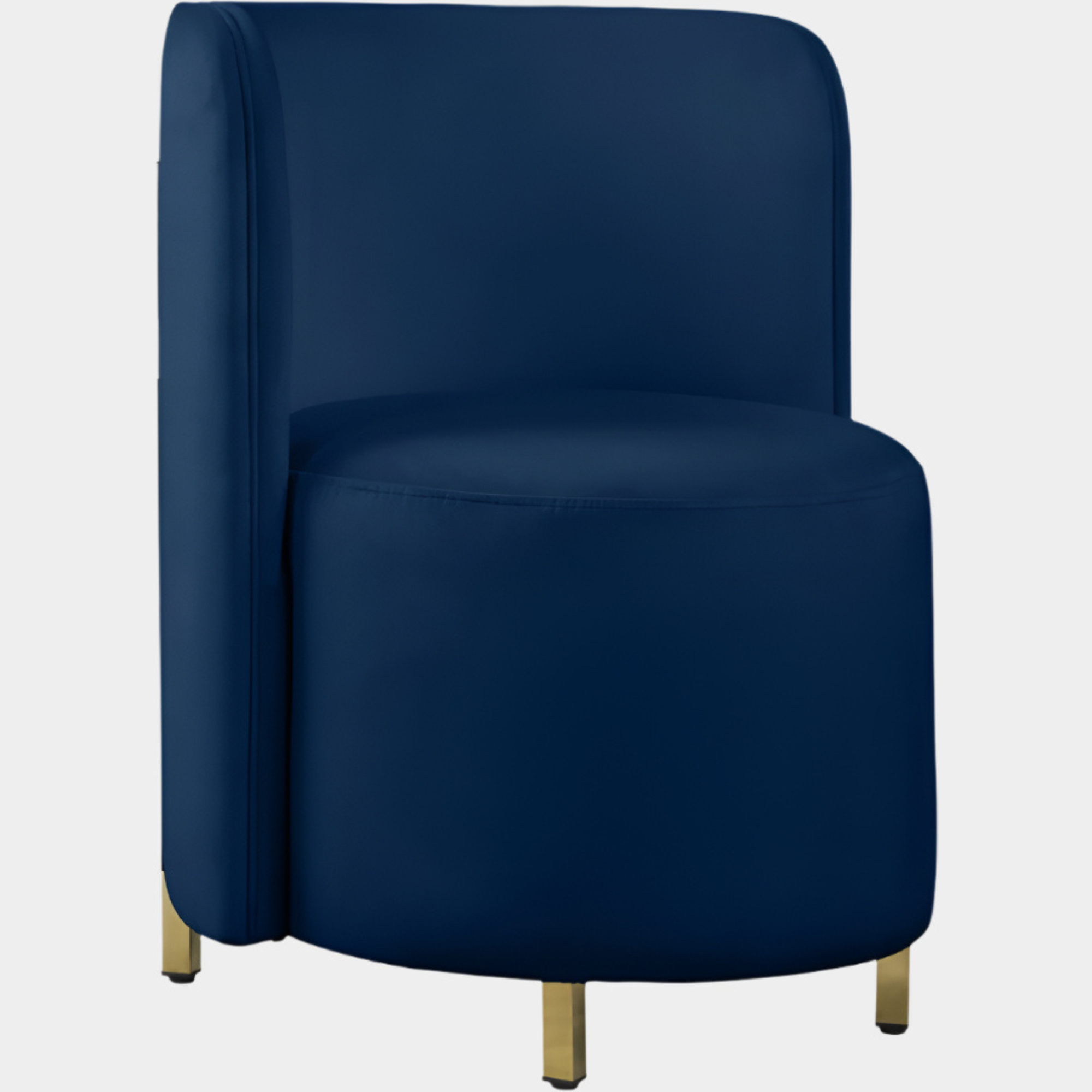 Fauteuil d'appoint rembourré en chenille Vivi 