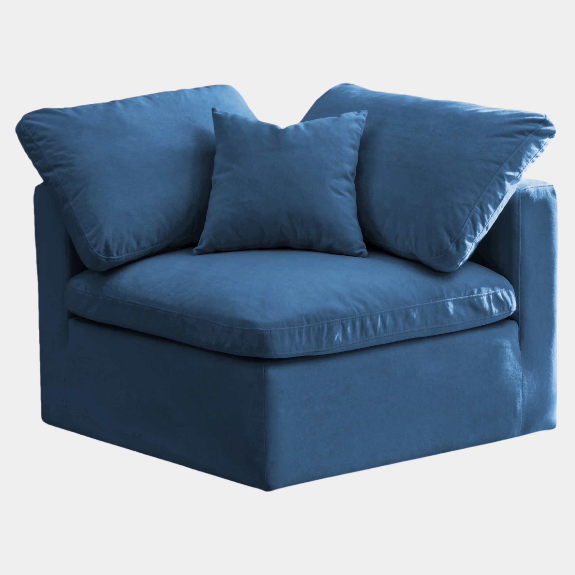 Fauteuil d'appoint rembourré en chenille Vivi 