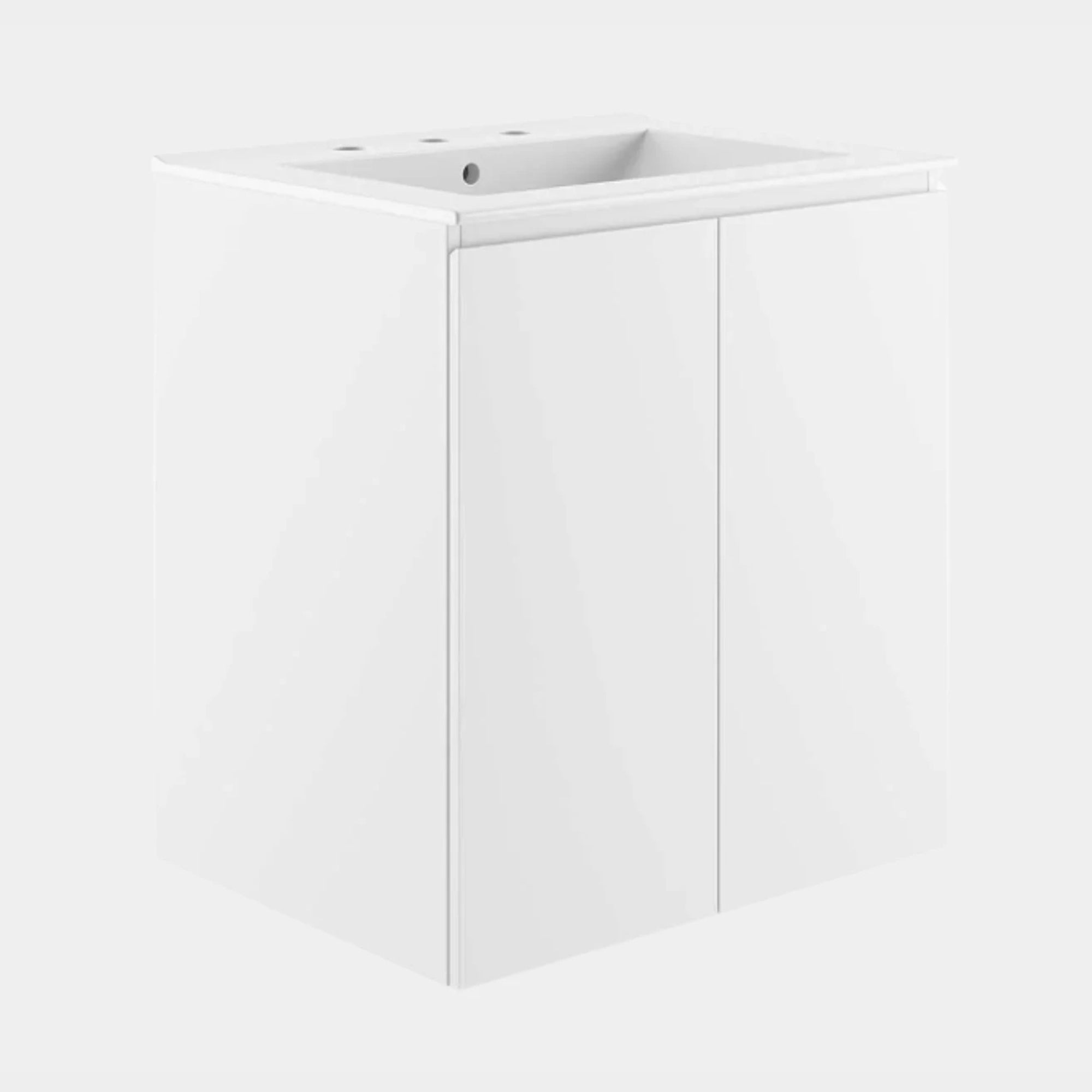 Bryn Wall-Mount Bathroom Vanity Basin Included