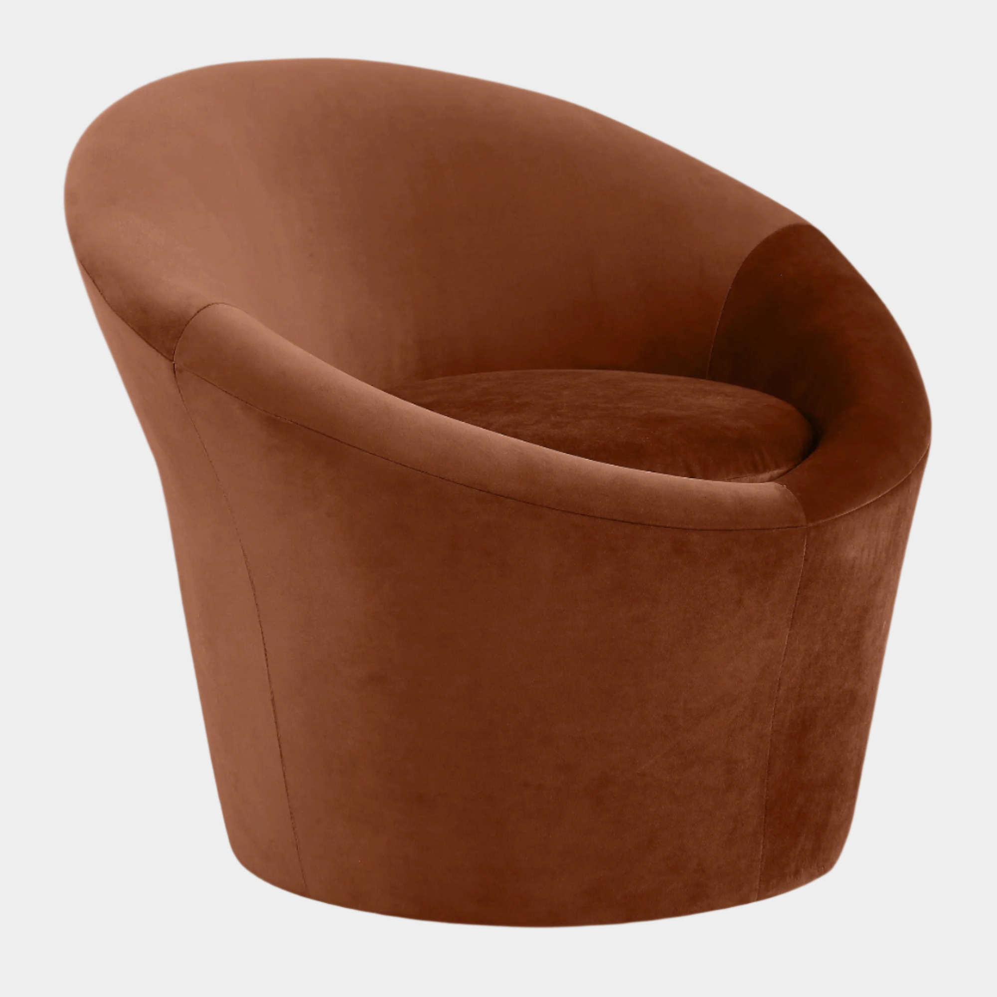 Tristan Velvet Upholstered Accent Chair