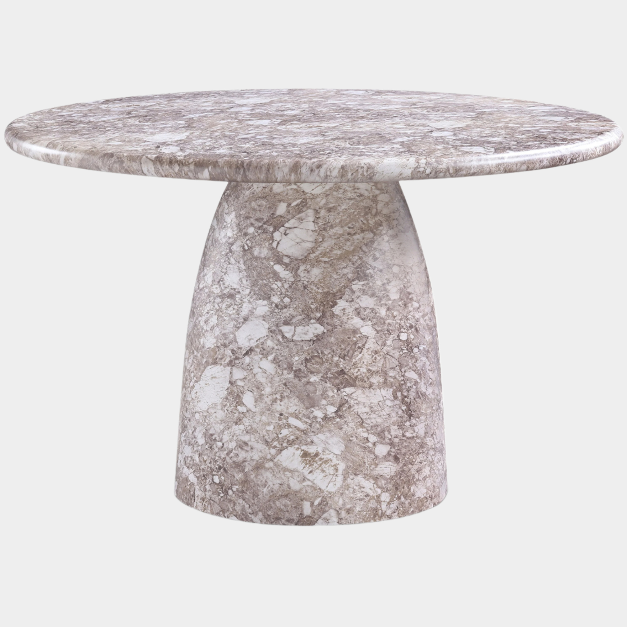 Cosenza Marble Finish Indoor / Outdoor Concrete Dining Table