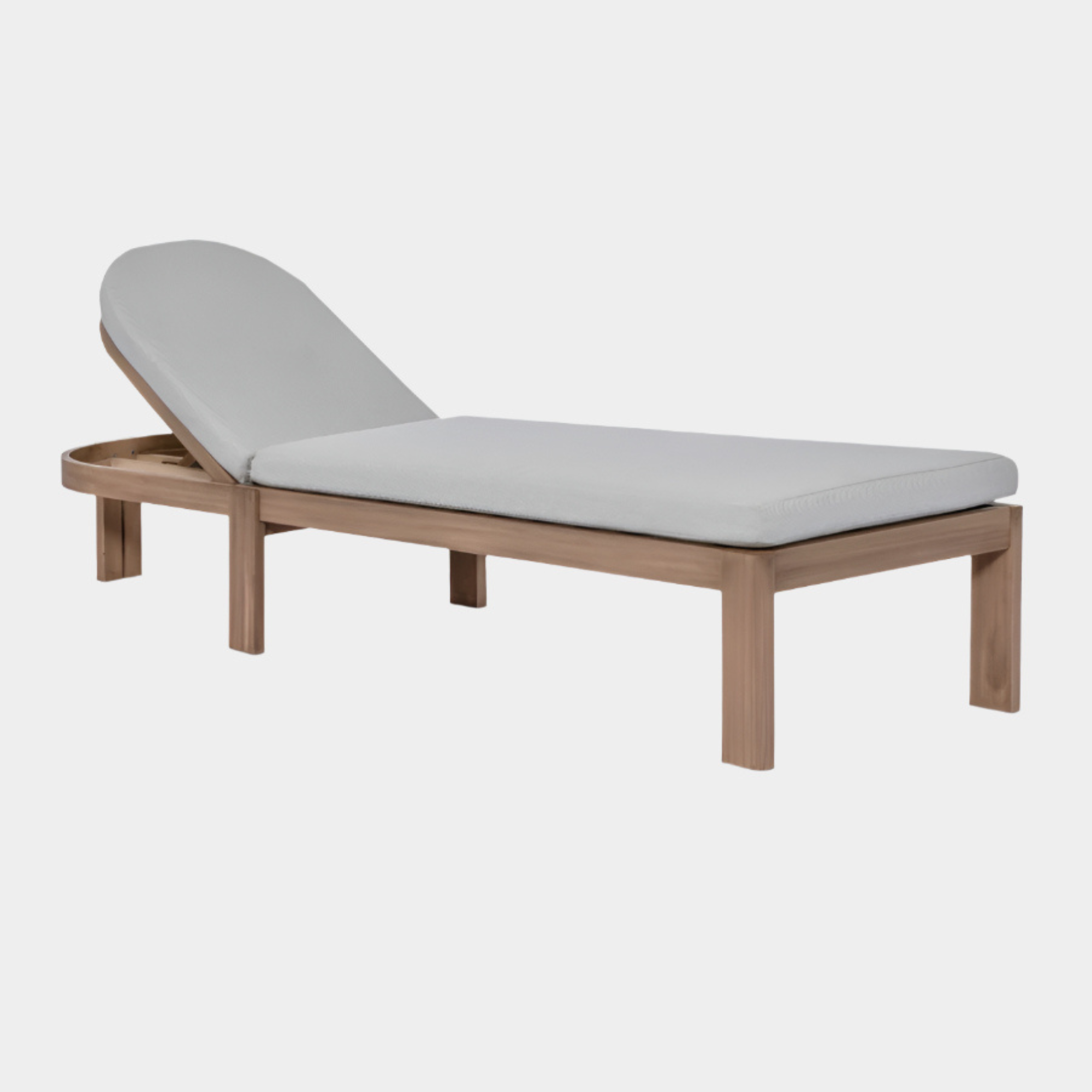 Newport Water Resistant Fabric Upholstered Outdoor Patio Lounge Chair