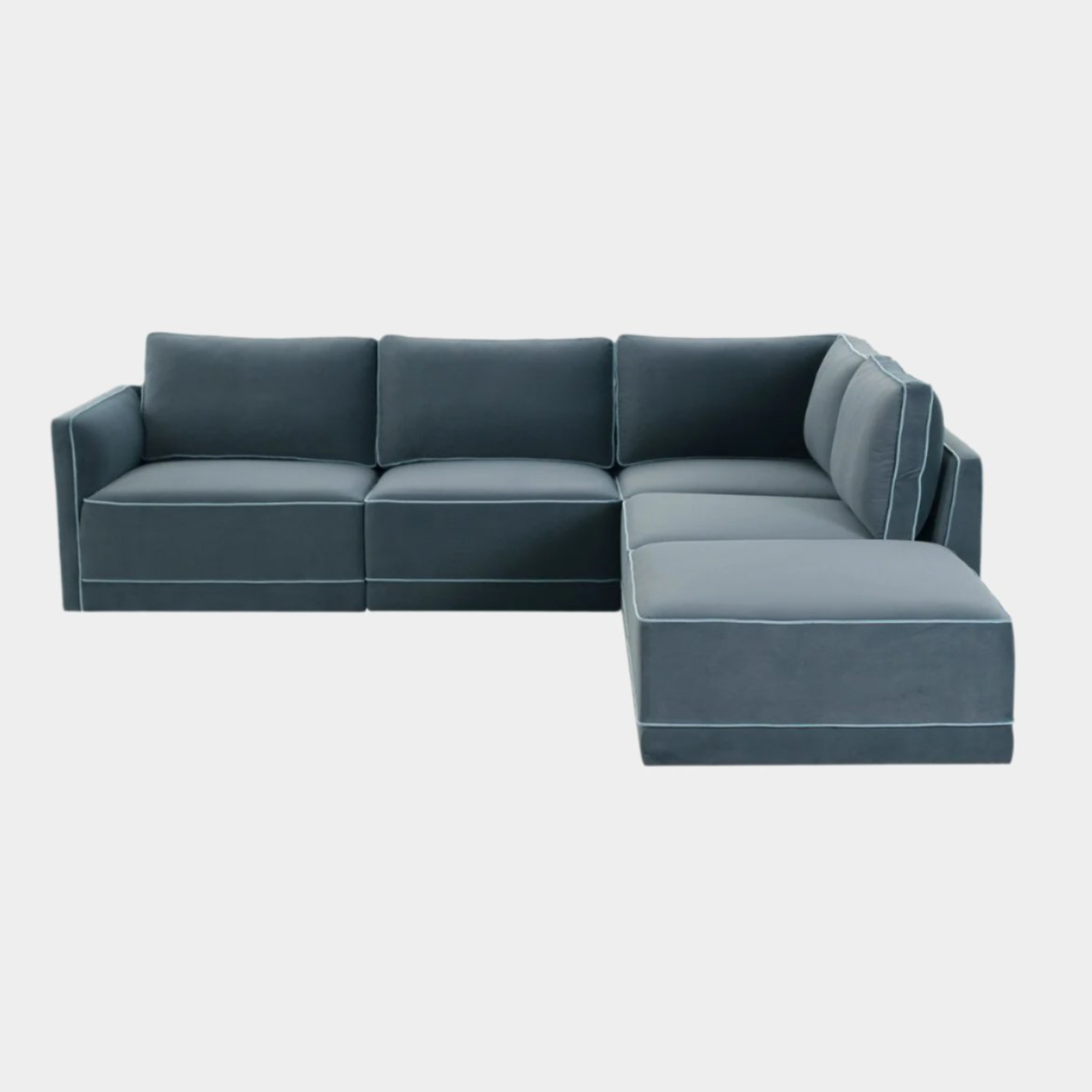 Willow Misty Blue Modular RAF Sectional