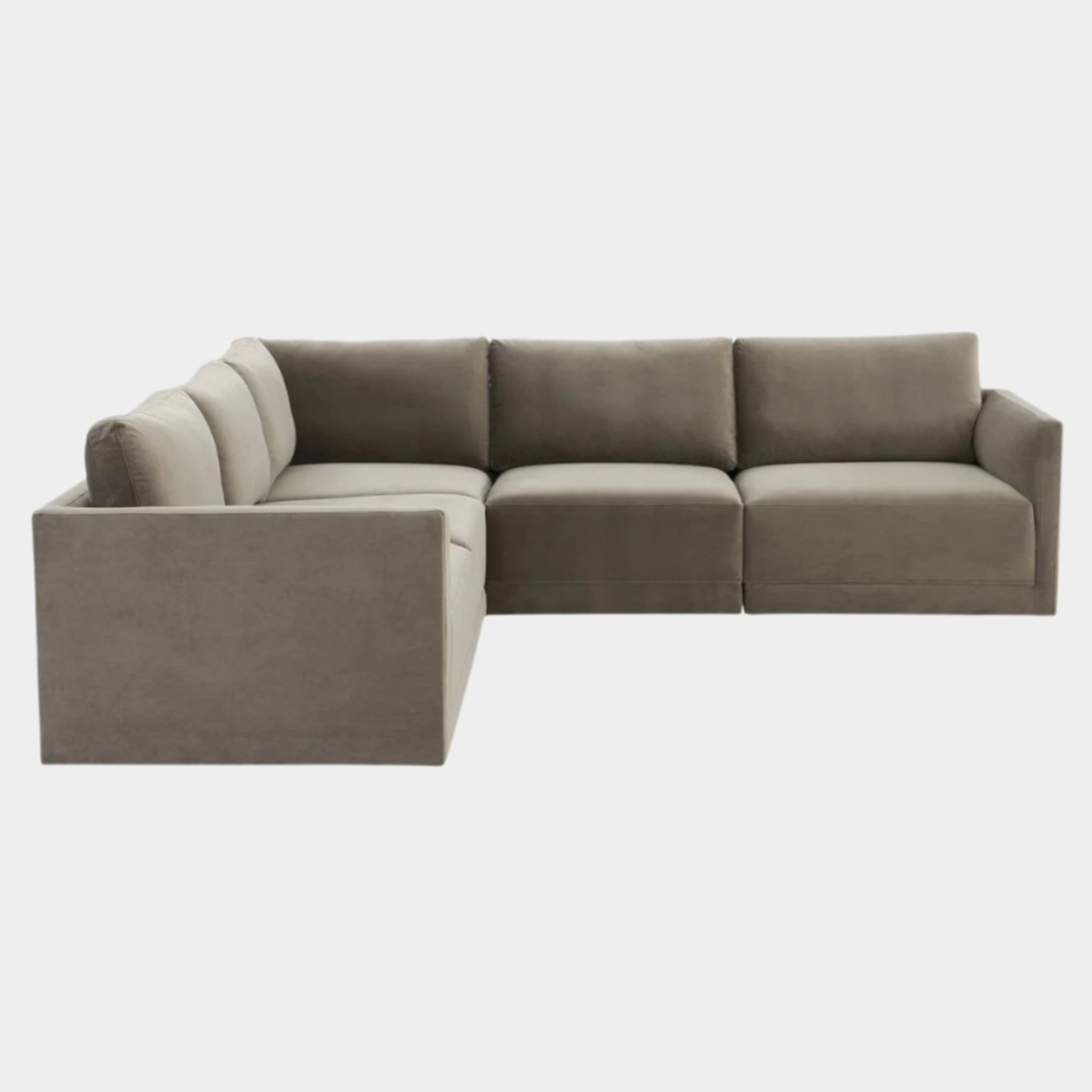 Willow Taupe Modular L Sectional