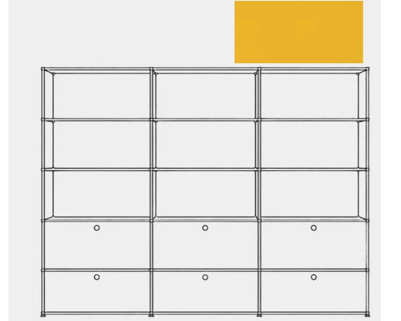 USM Haller R2 Storage Cabinet
