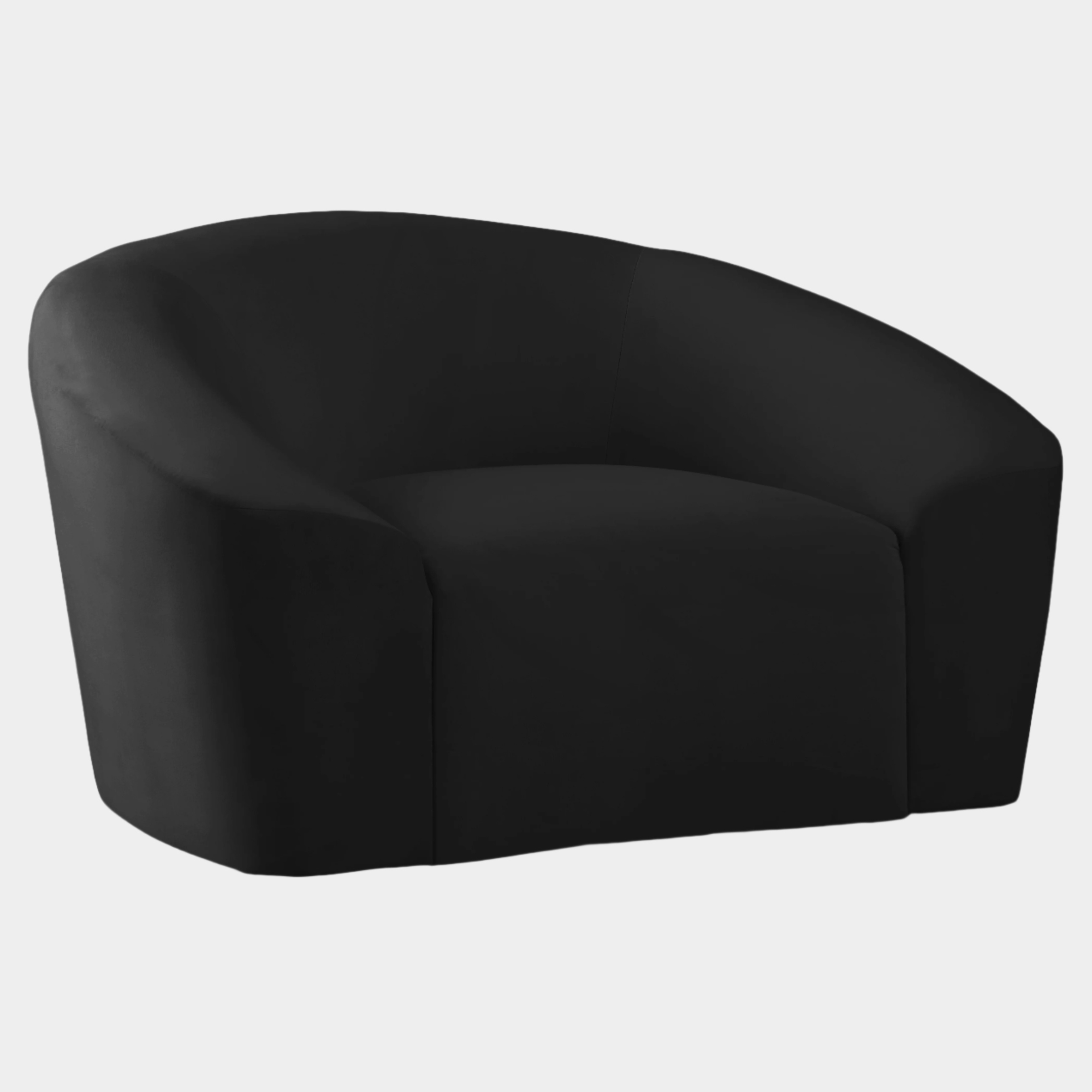 Fauteuil d'appoint rembourré en chenille Vivi 