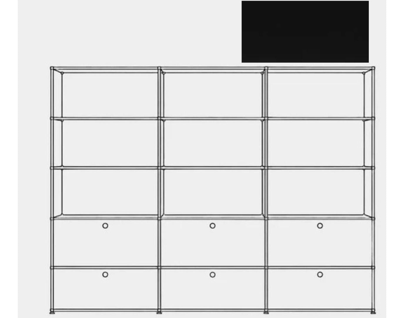USM Haller R2 Storage Cabinet