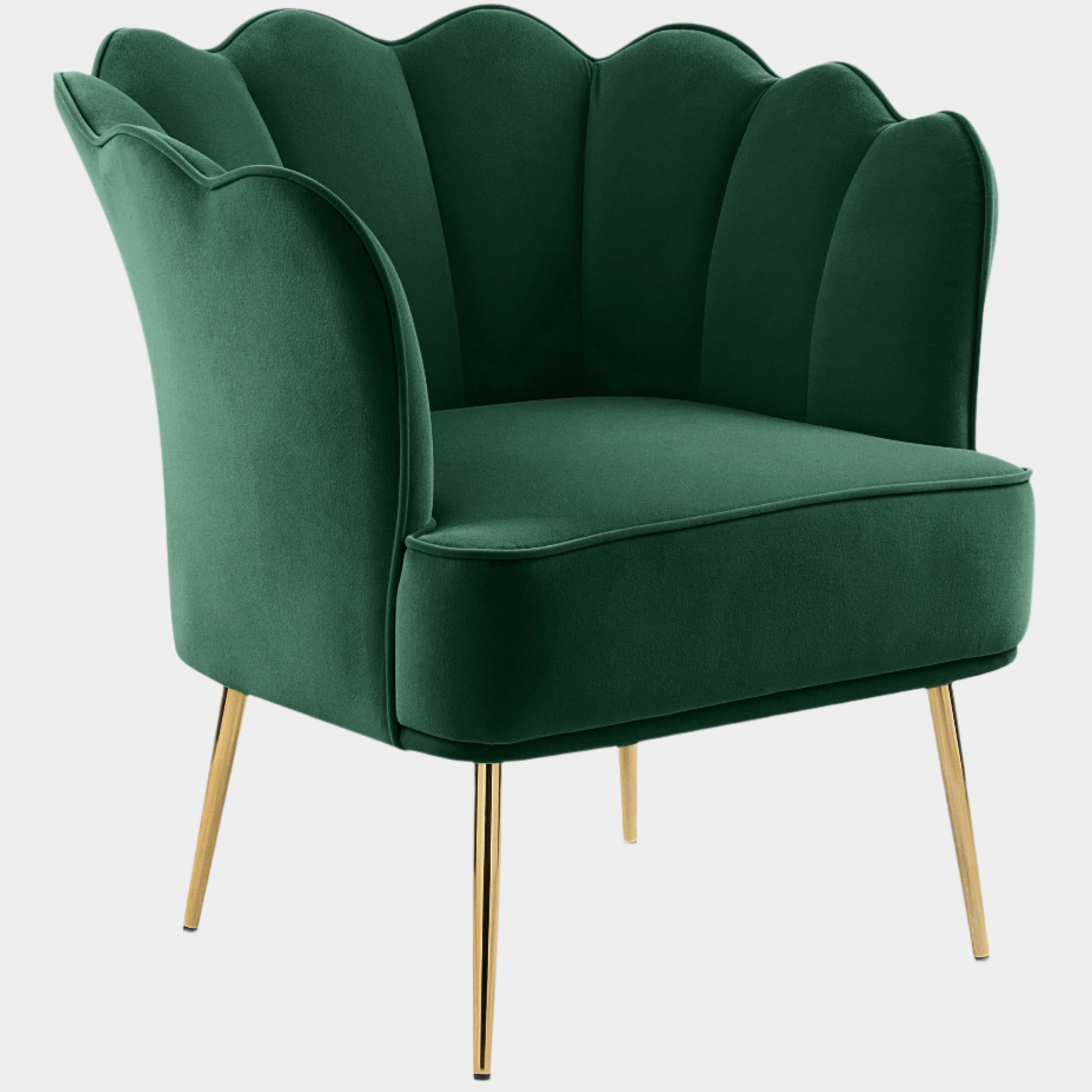 Jester Velvet Upholstered Accent Chair