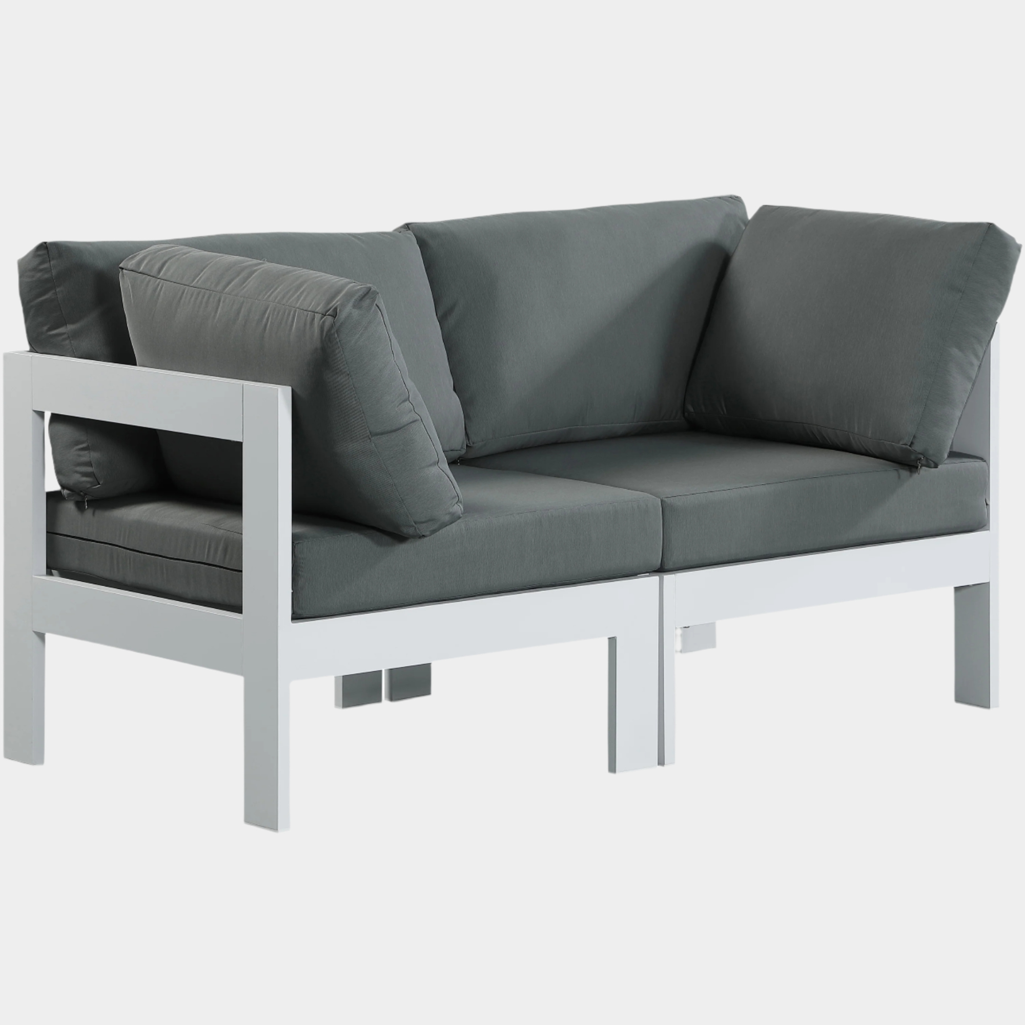 Chaise longue en tissu Orian Teddy