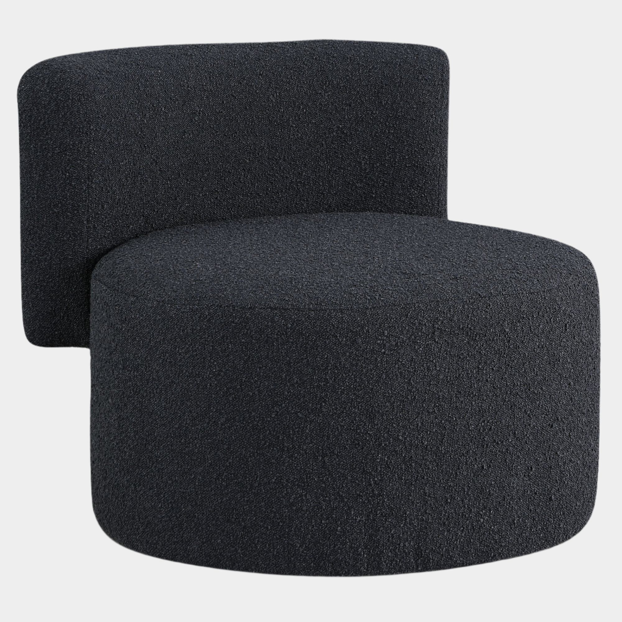 Fauteuil d'appoint rembourré en chenille Vivi 