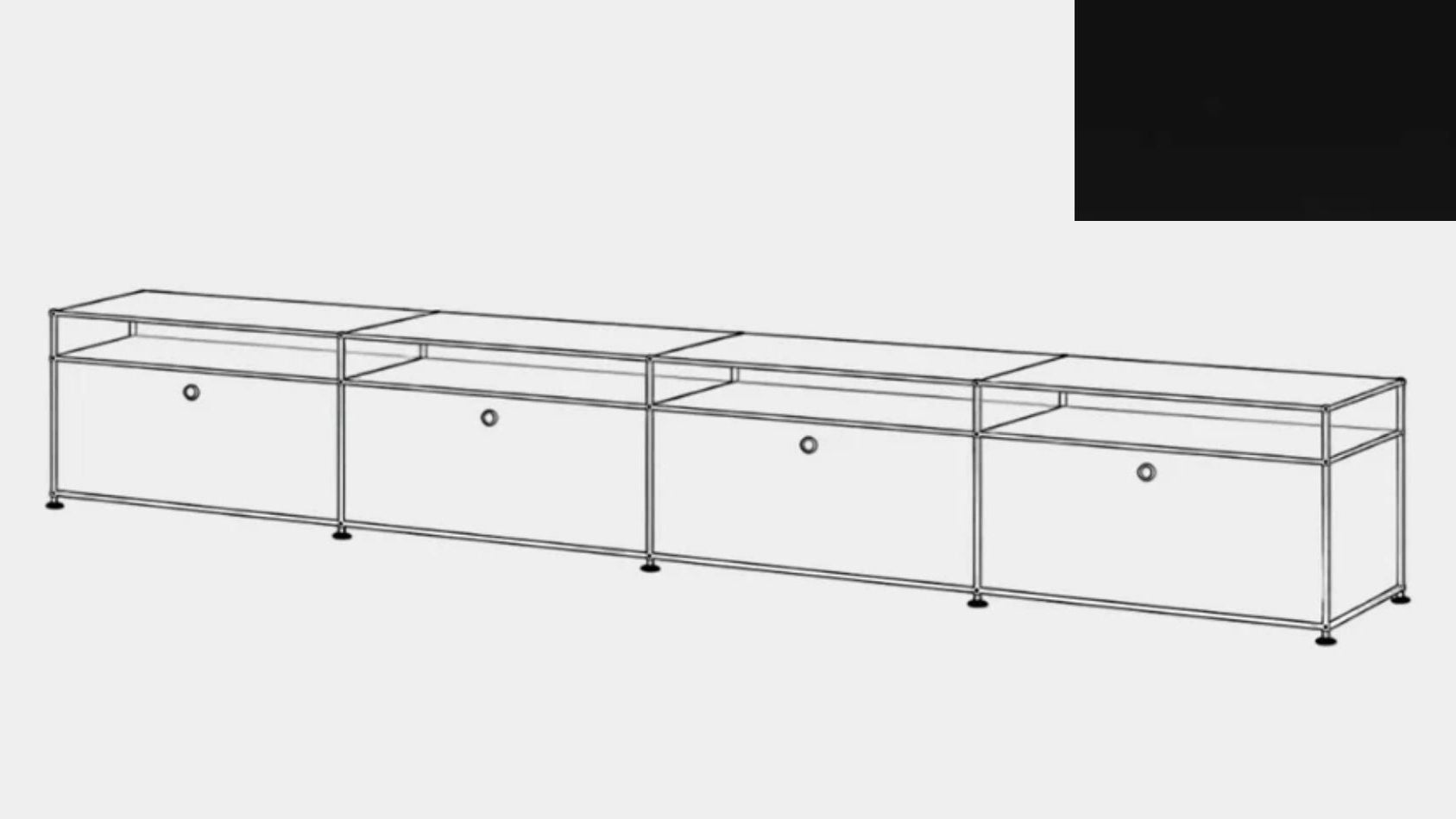 USM Haller Media Console High Configuration