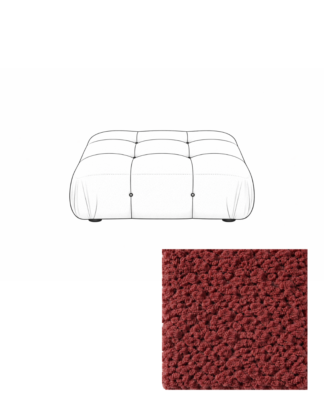 Mario Bellini Ottoman