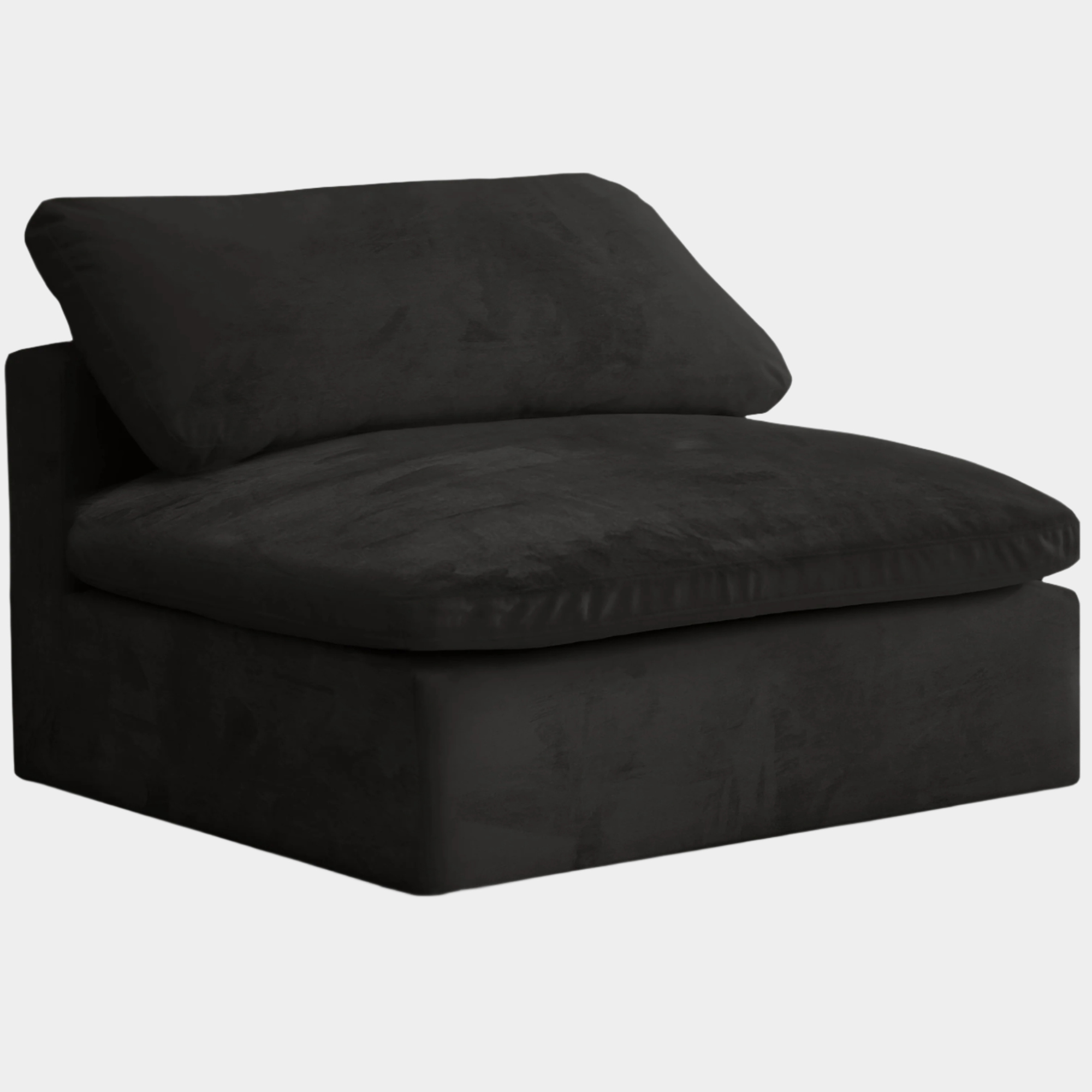 Fauteuil d'appoint rembourré en chenille Vivi 