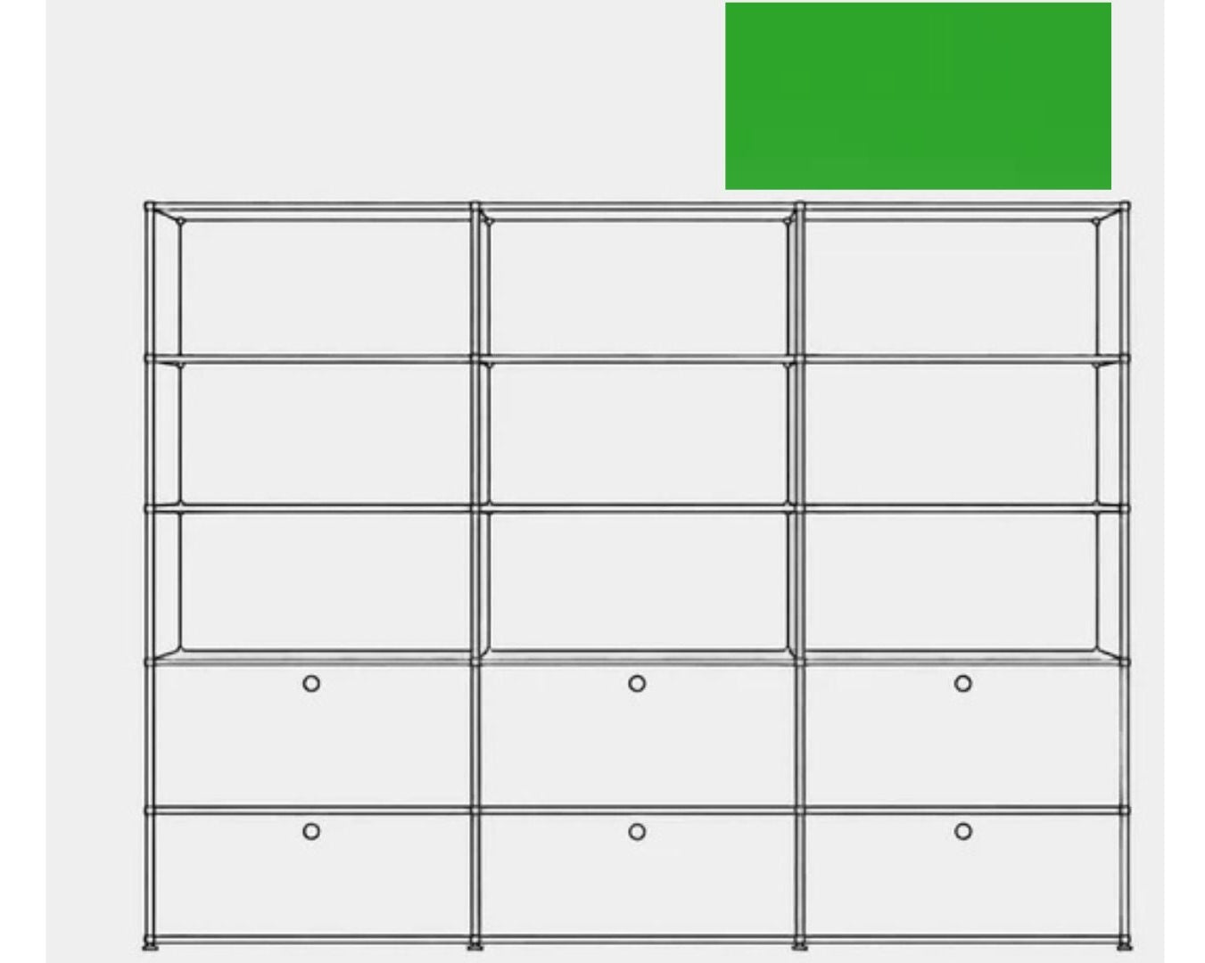 USM Haller R2 Storage Cabinet