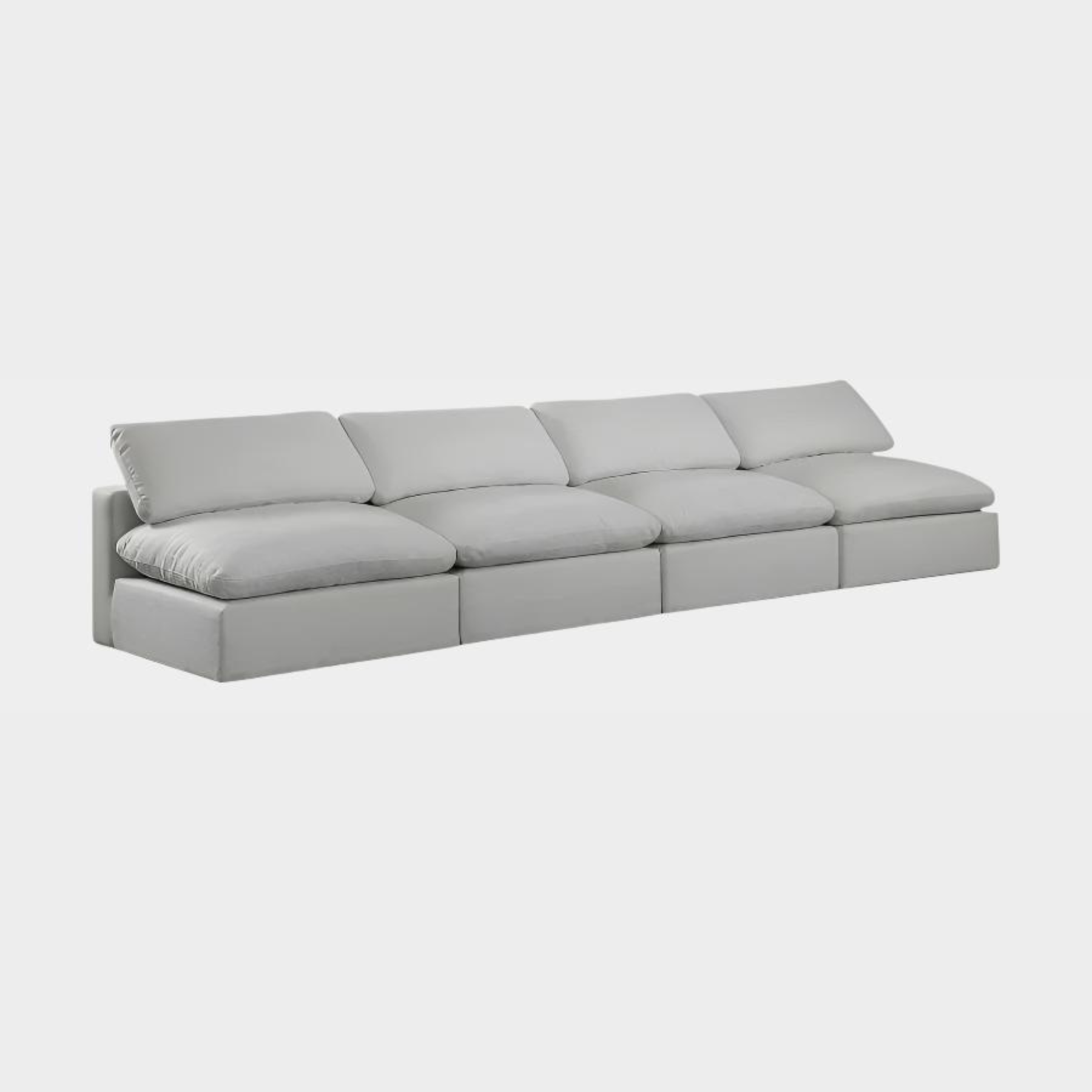 Comfy Linen Textured Fabric Sofa