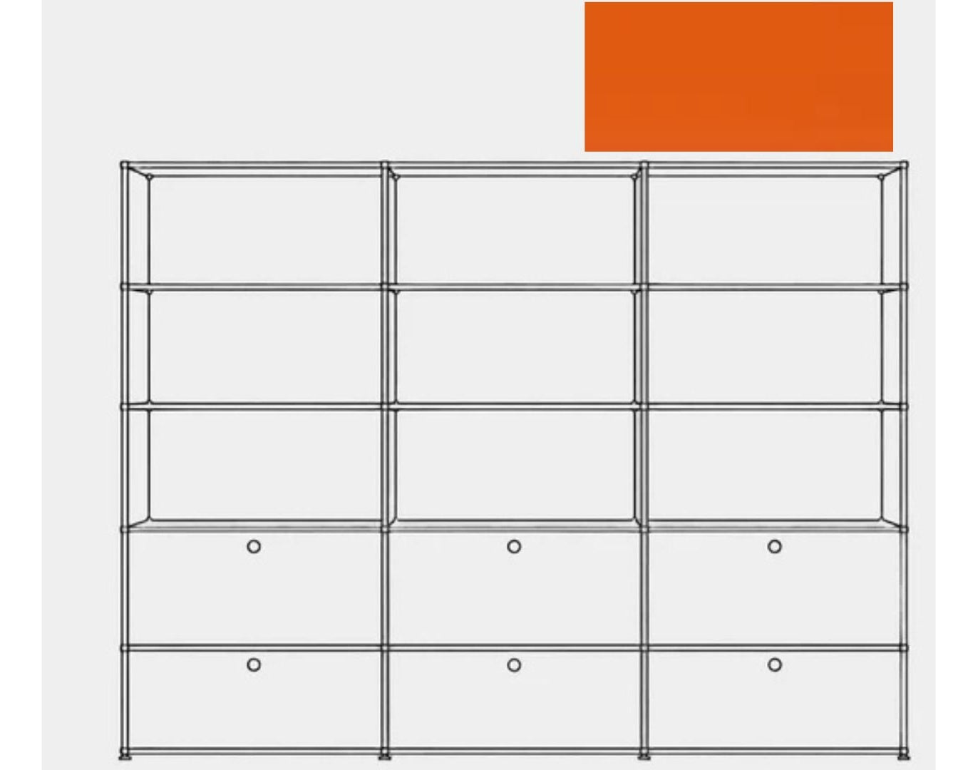 USM Haller R2 Storage Cabinet