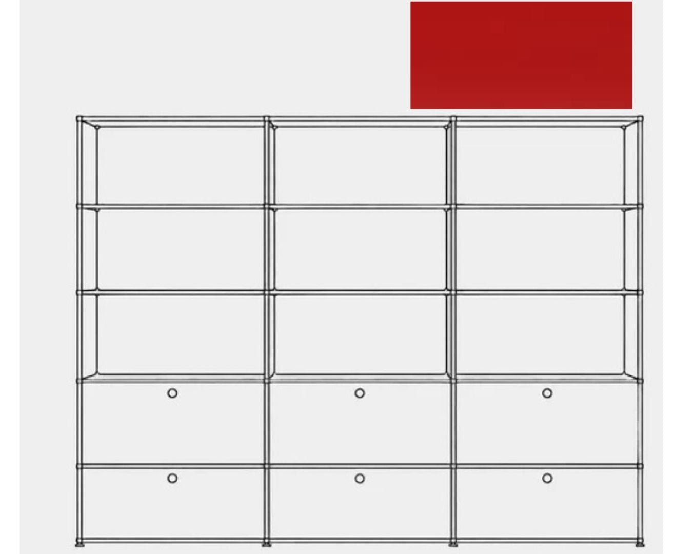 USM Haller R2 Storage Cabinet