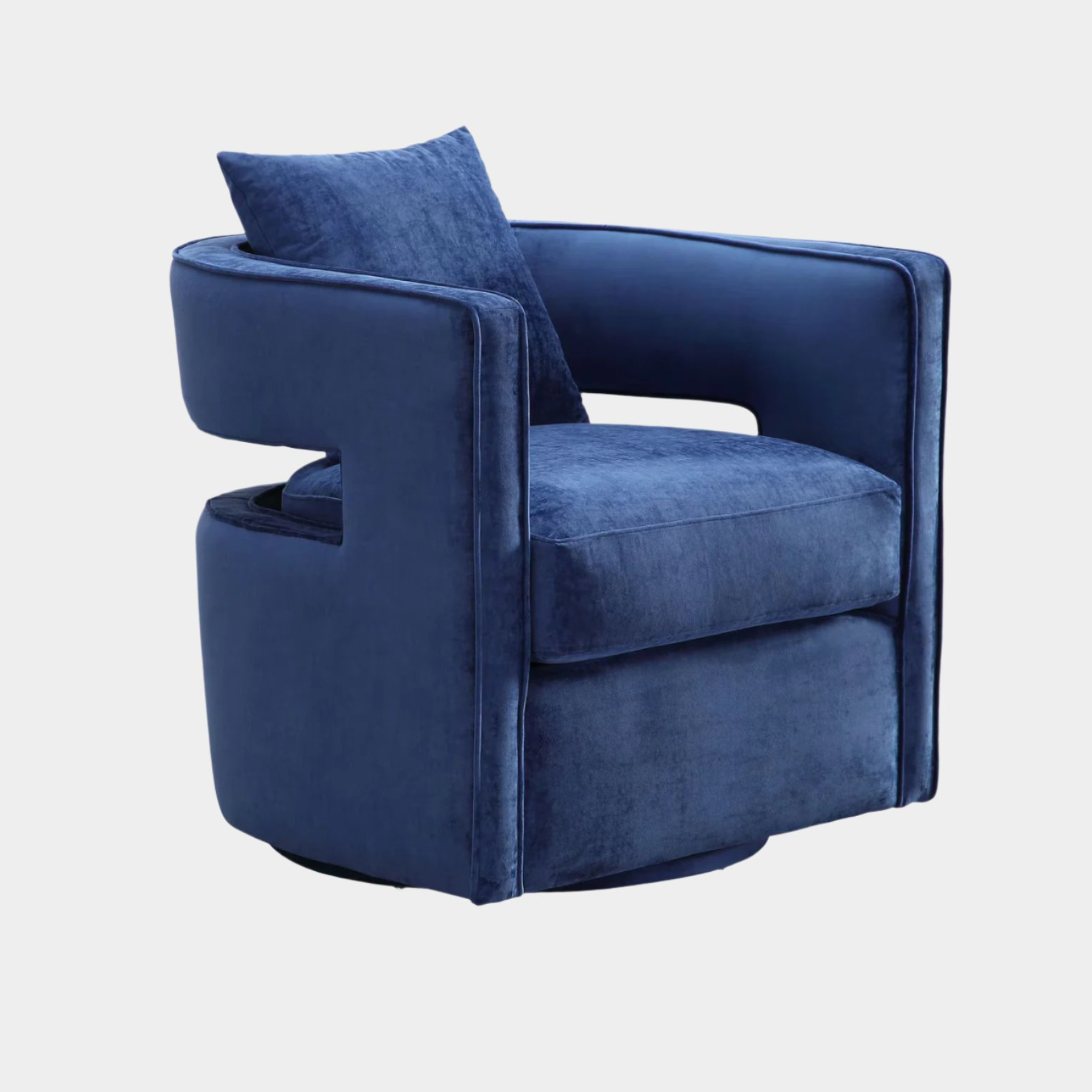 Kennedy Navy Swivel Chair