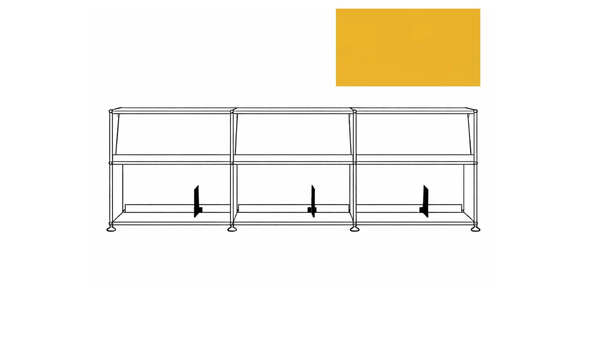 USM X Symbol Vinyl Display Cabinet