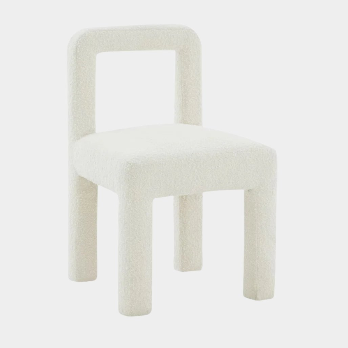 Hazel Cream Boucle Dining Chair