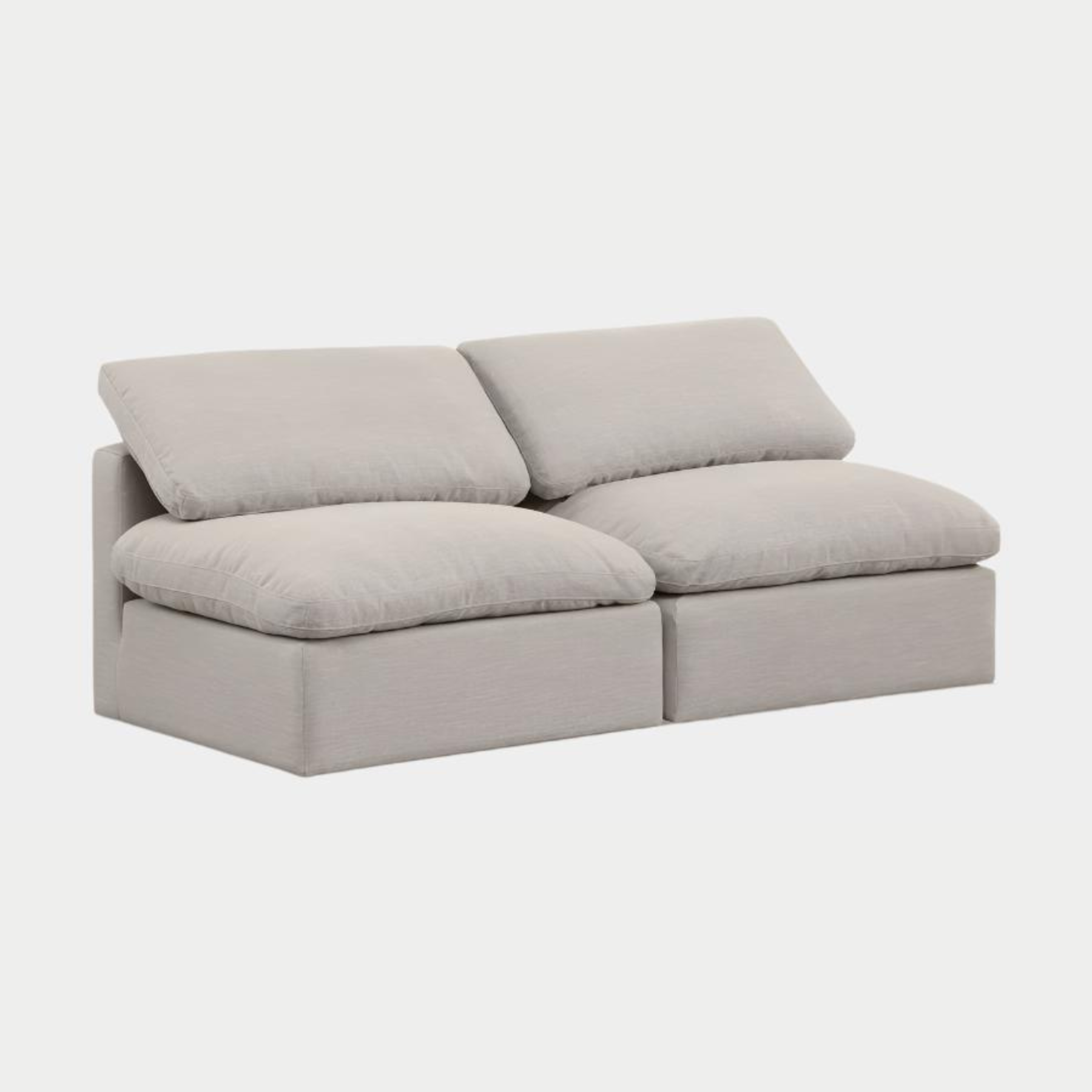 Indulge Linen Textured Fabric Sofa