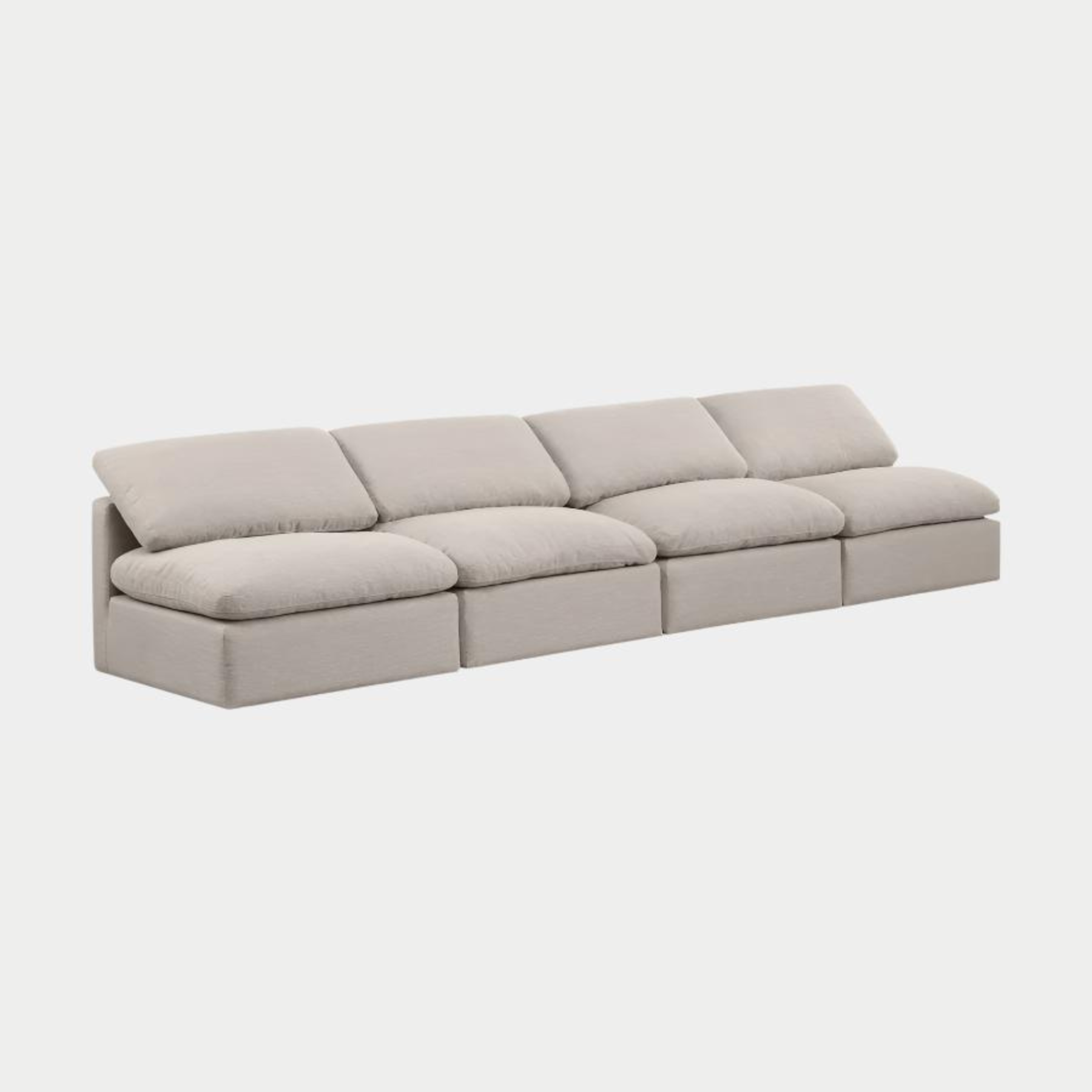 Indulge Linen Textured Fabric Sofa