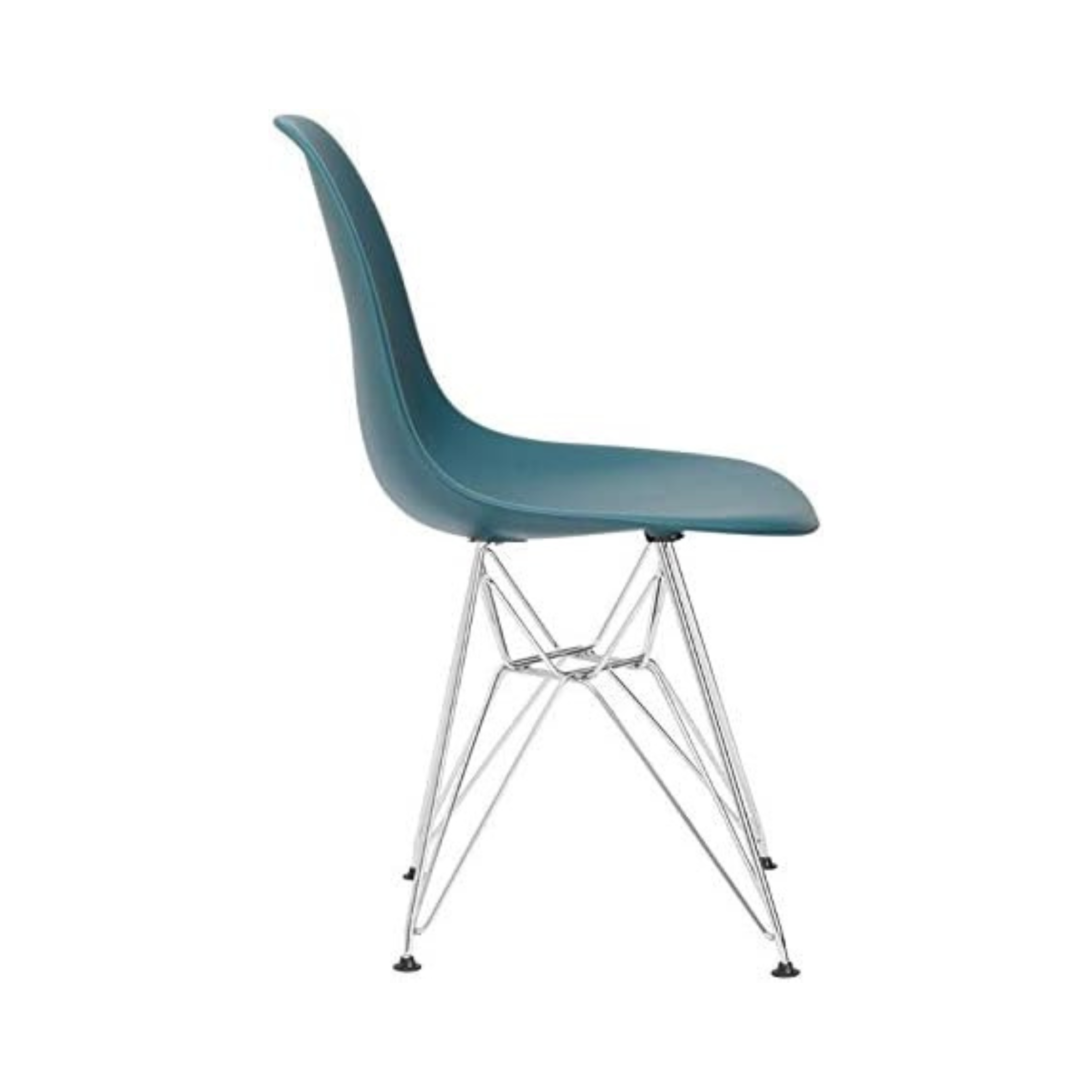 Chaise en plastique moulé Eames