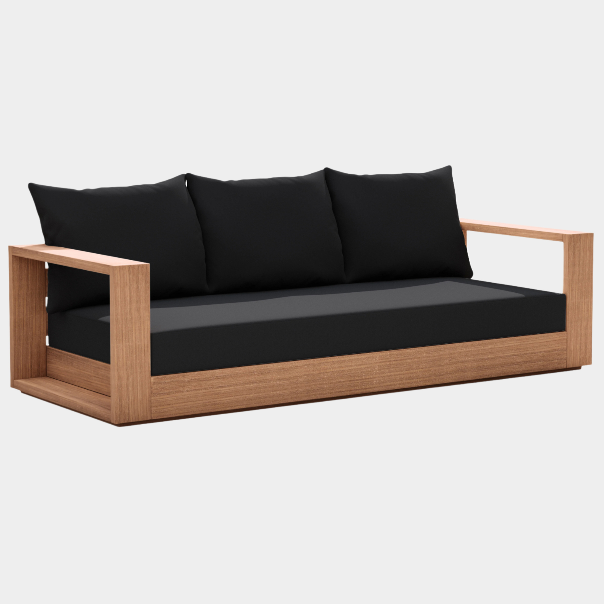 Chaise longue en tissu Orian Teddy