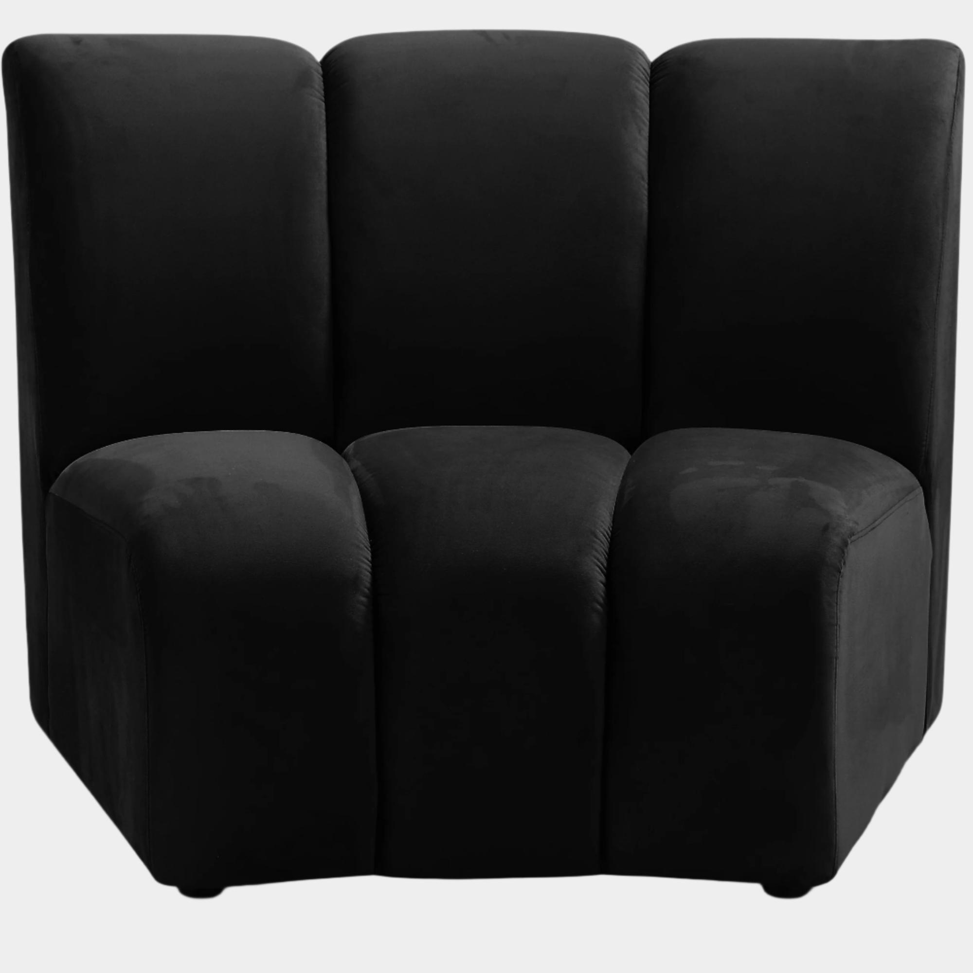 Fauteuil d'appoint rembourré en chenille Vivi 