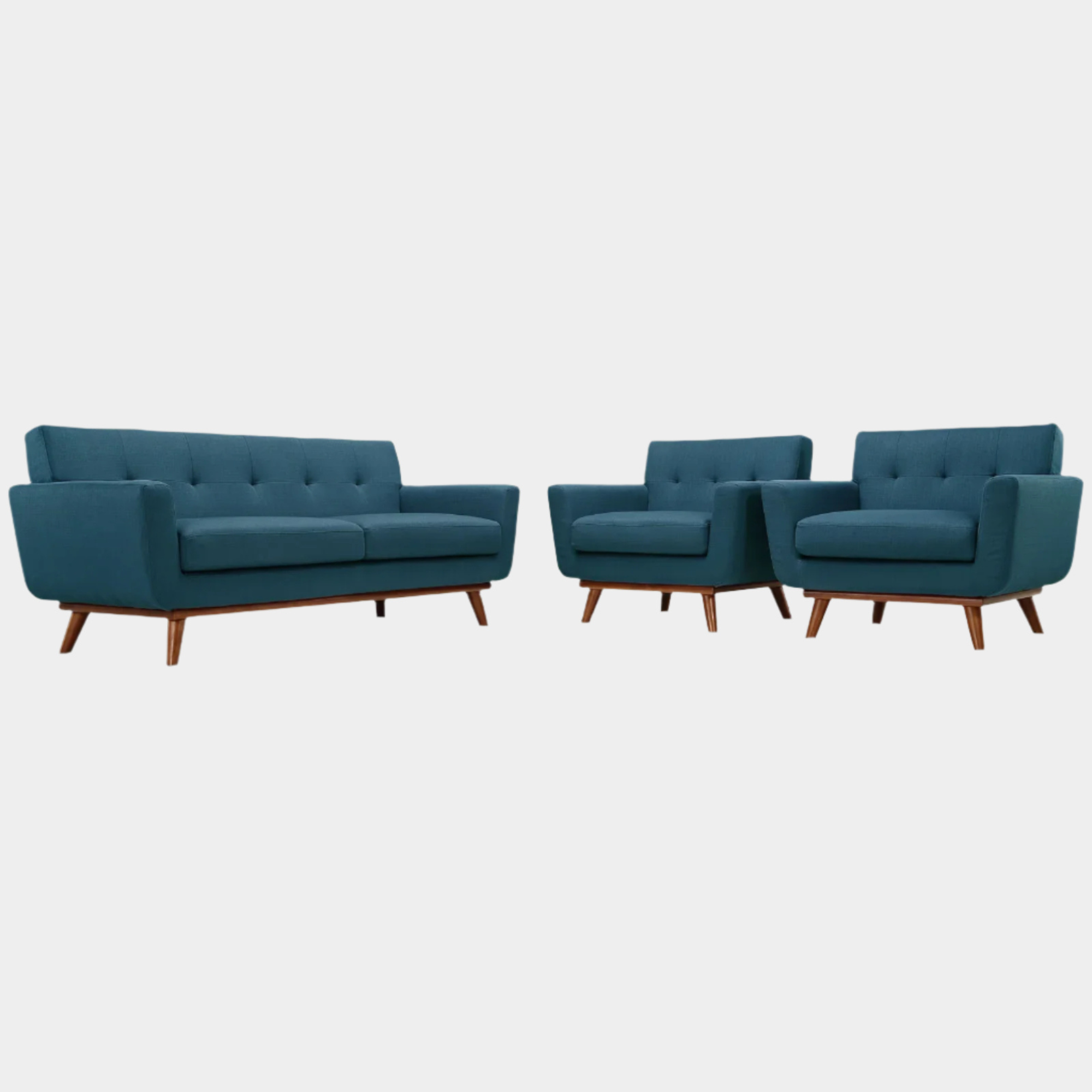 Chaise sans accoudoirs rembourrée en duvet Commix