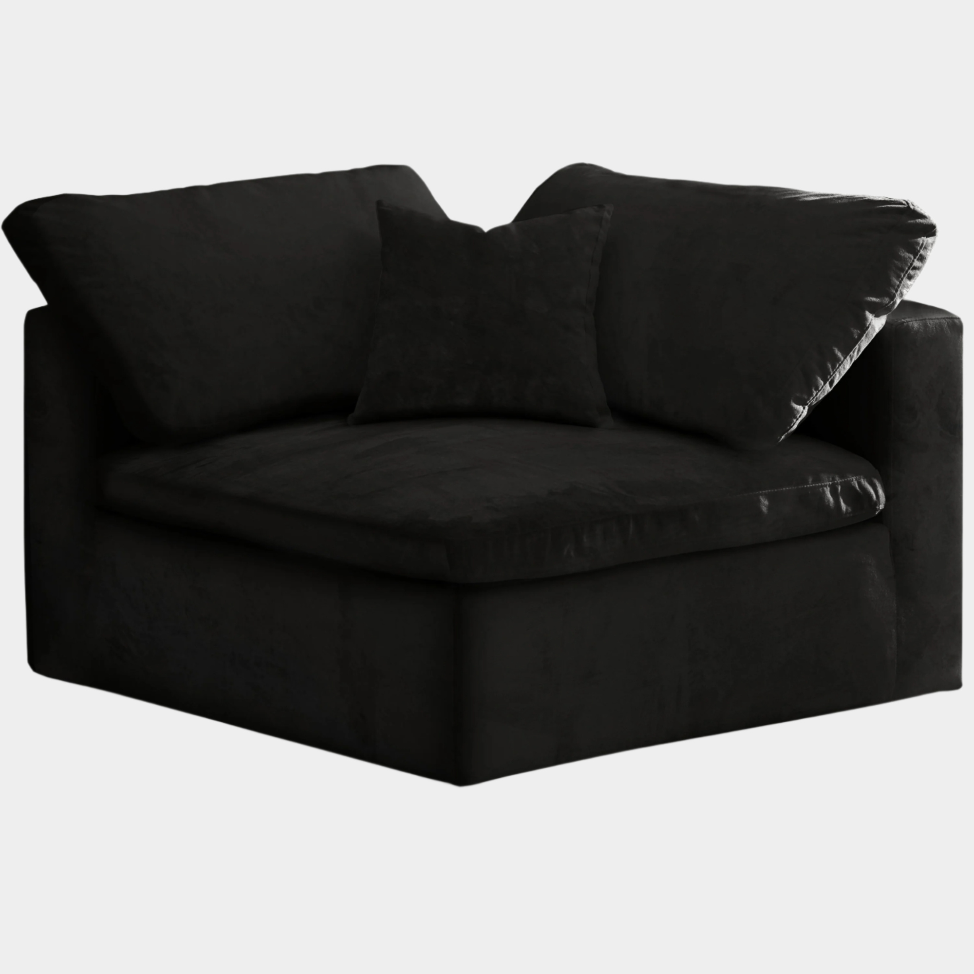 Fauteuil d'appoint rembourré en chenille Vivi 