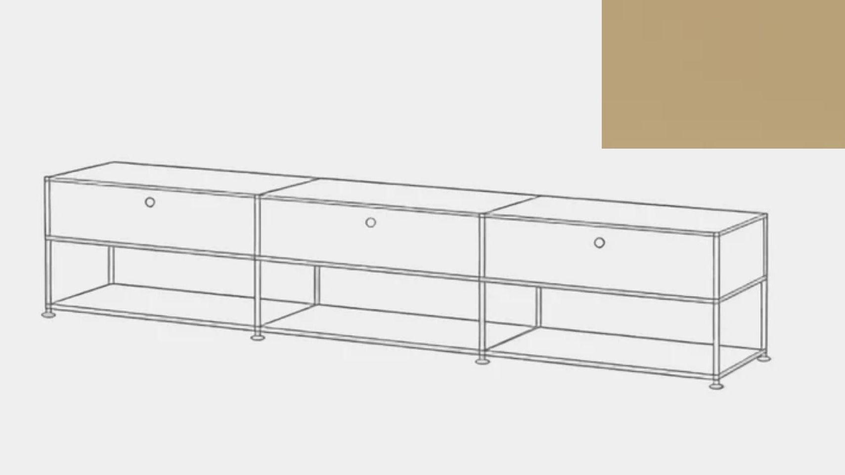 USM Haller Open Media Console
