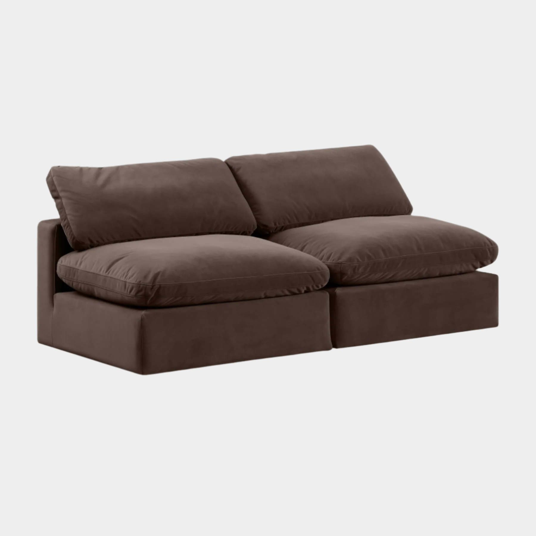 Comfy Velvet Sofa