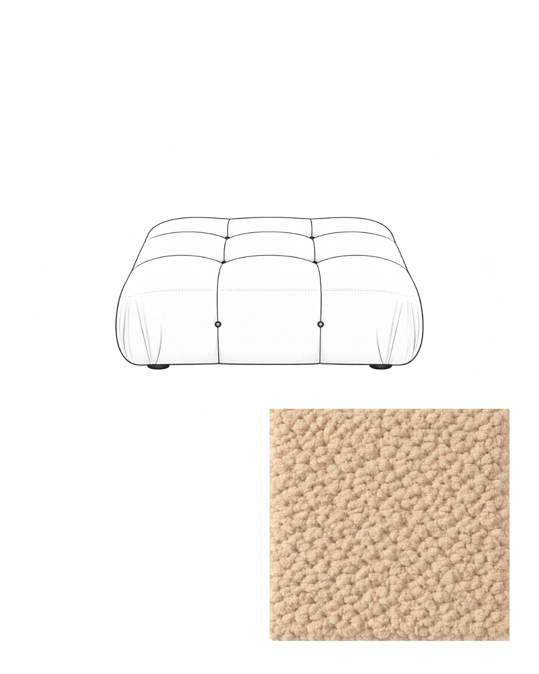 Mario Bellini Ottoman