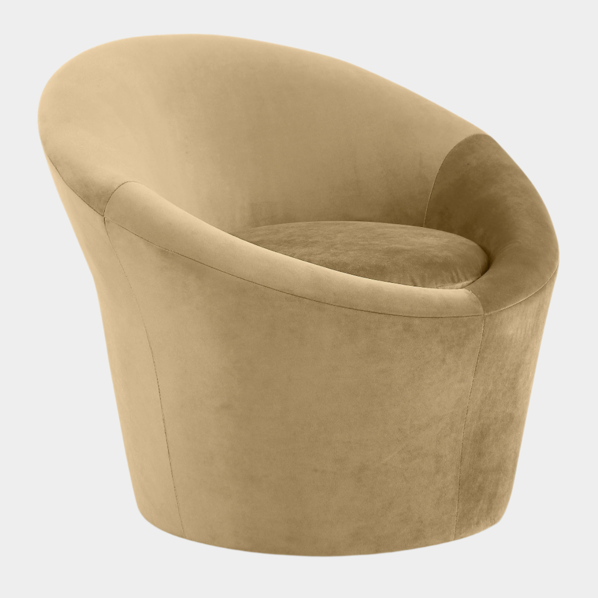 Tristan Velvet Upholstered Accent Chair