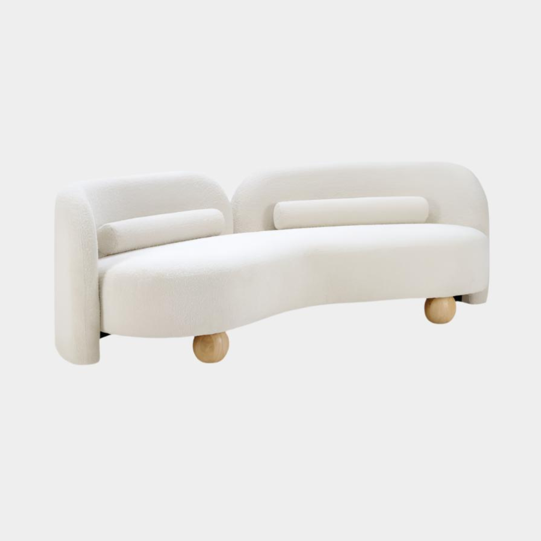 Daphne Boucle Fabric Sofa